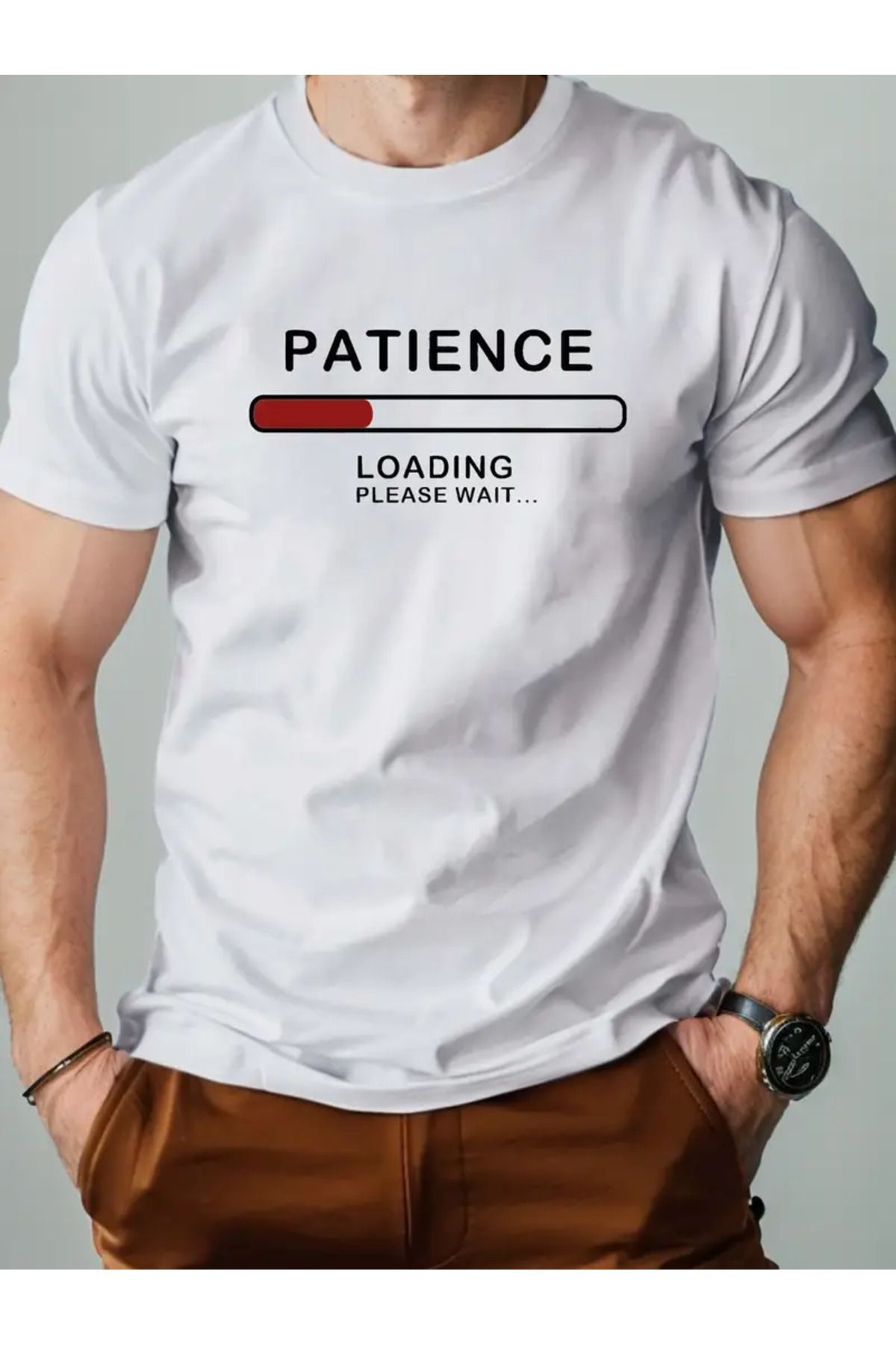 AEMİ Unisex Baskılı Oversize Bisiklet Yaka T-shirt