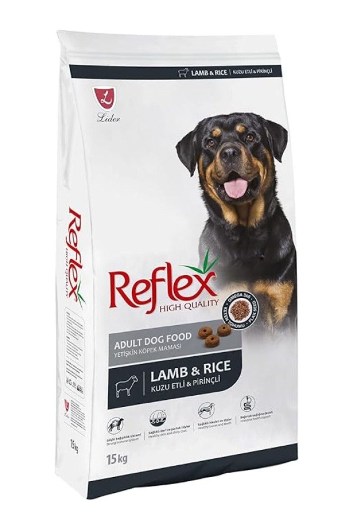 ShopZum Kuzulu Ve Pirinçli Yetişkin Köpek Maması, 15 Kg