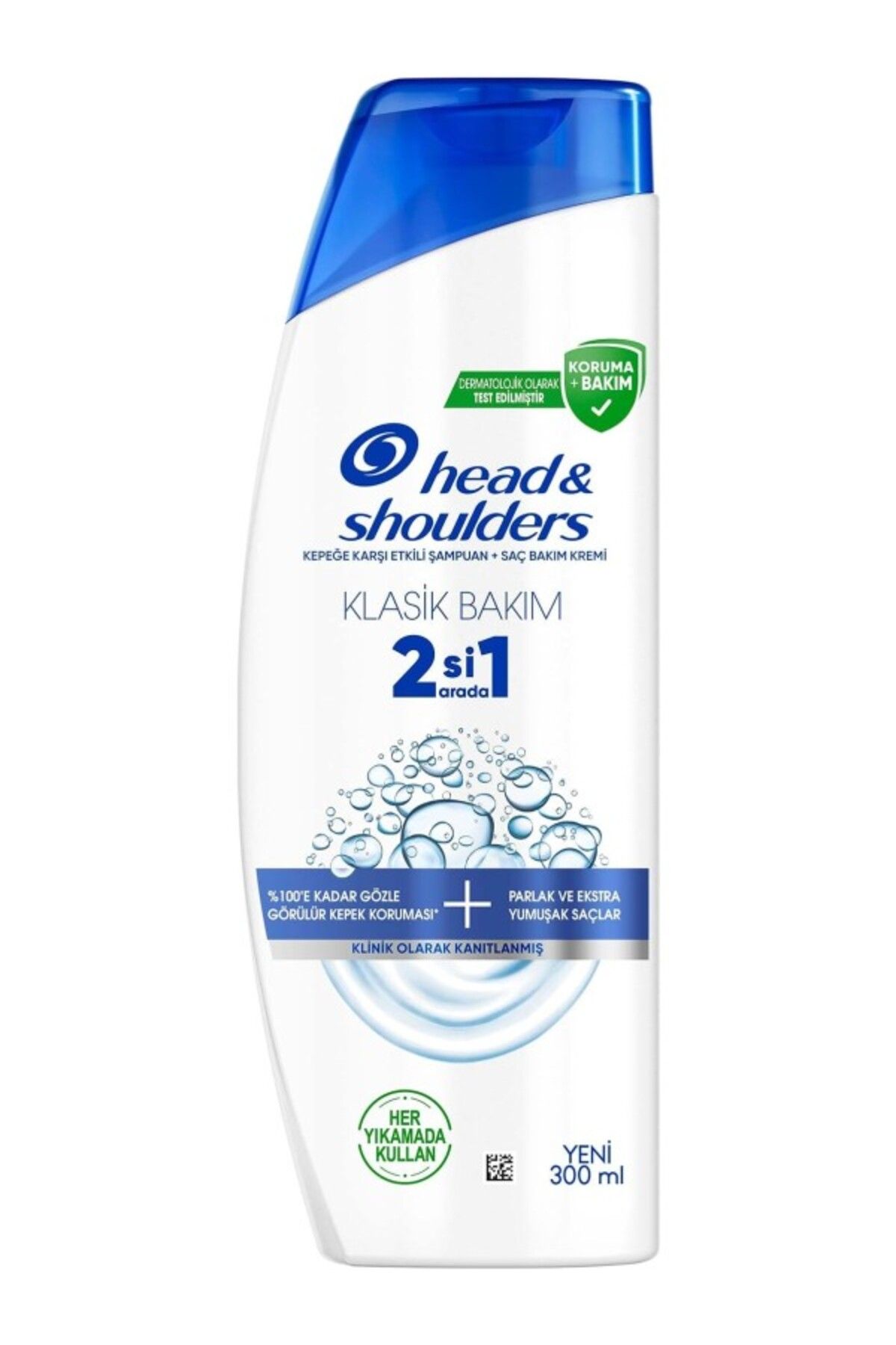 ShopZum Head &Amp; Shoulders Klasik Bakım 2&Apos;Si 1 Arada Kepeğe Karşı Etkili Şampuan 300Ml