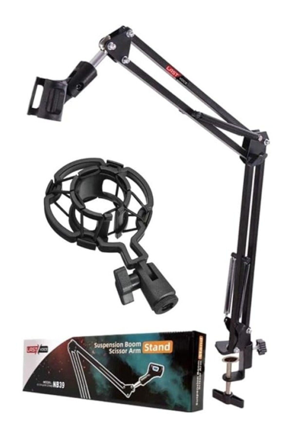 ShopZum Lastvoice Basic Set-39Sh Mikrofon Standı Ve Shock Mount