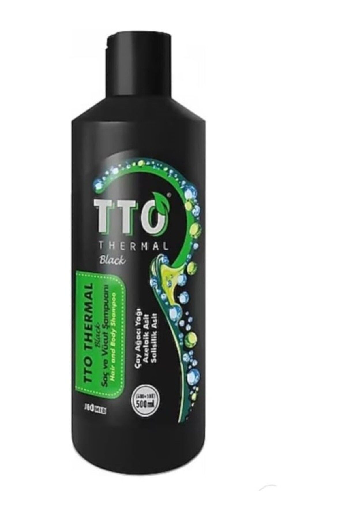 ShopZum Tto Black Saç Ve Vücut Şampuanı 500 Ml