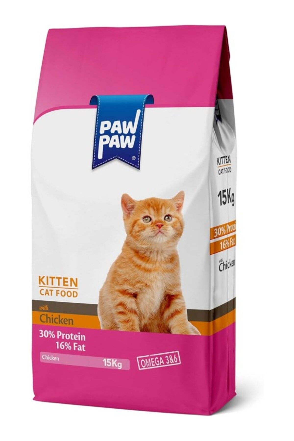 ShopZum Pawpaw Yavru Kedi - Tavuklu Kuru Mama 15 Kg