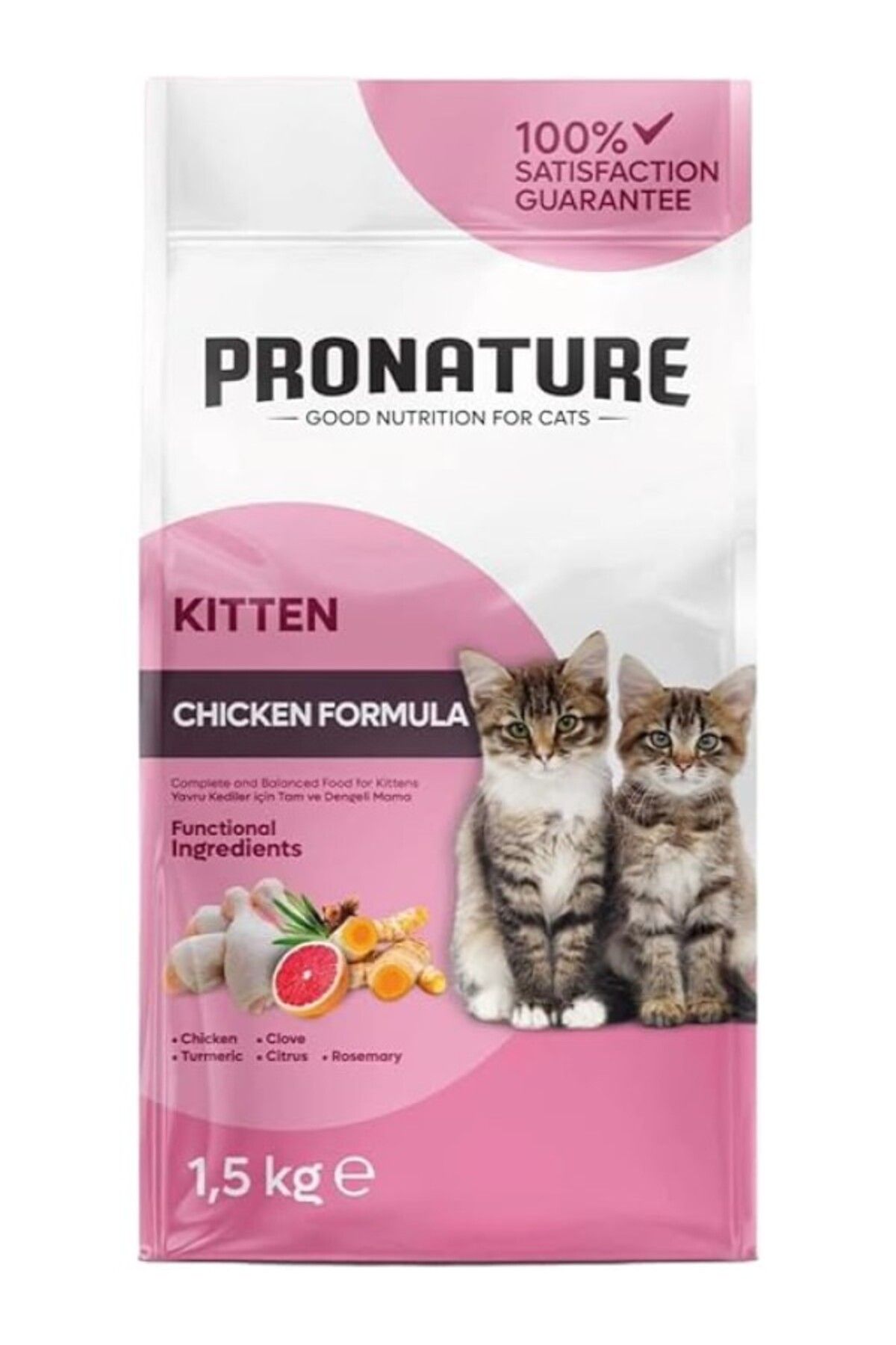 ShopZum Pronature Pro Nature Daily Growth Kitten Yavru Kedi Maması 1.5 Kg