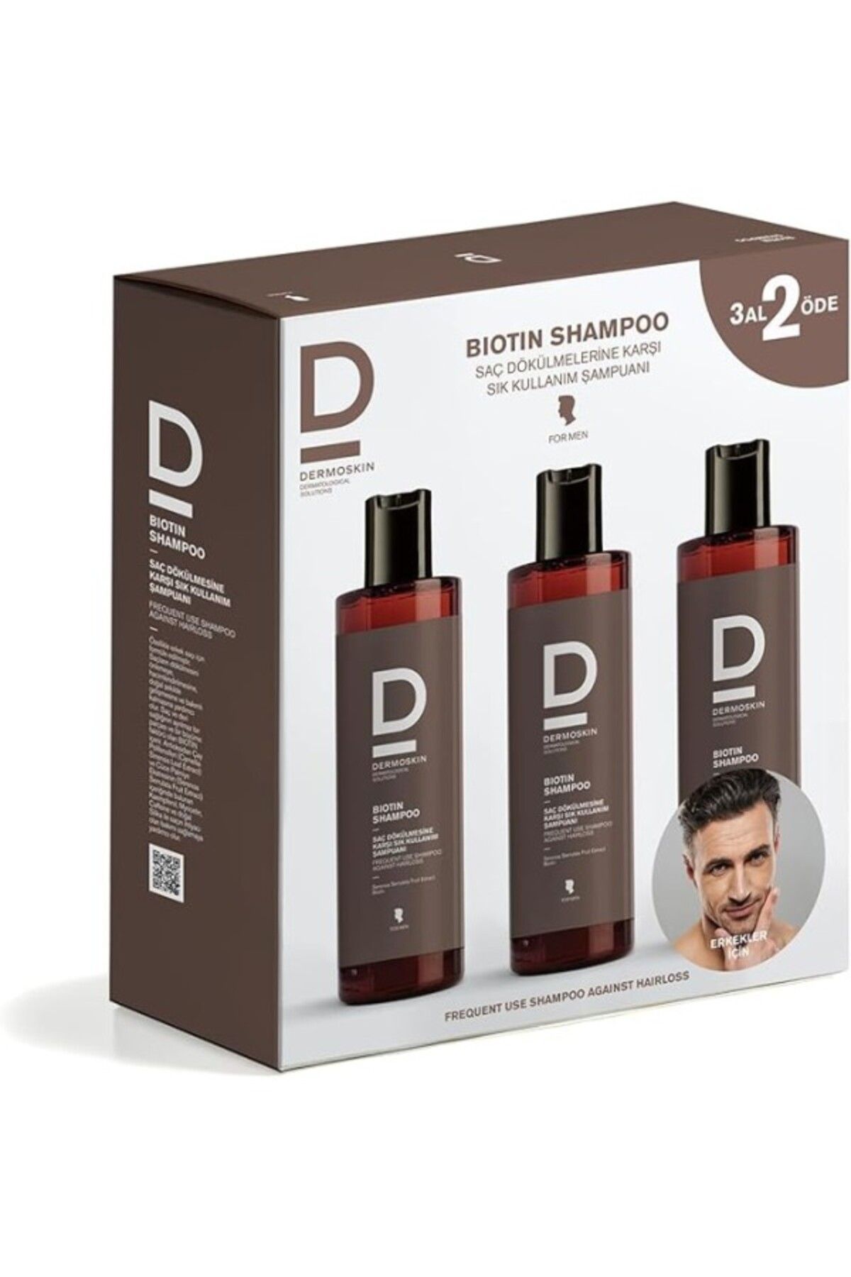 ShopZum Şampuan 3 Al 2 Öde Kofre Erkek 1 Paket (1 X 200 Ml)