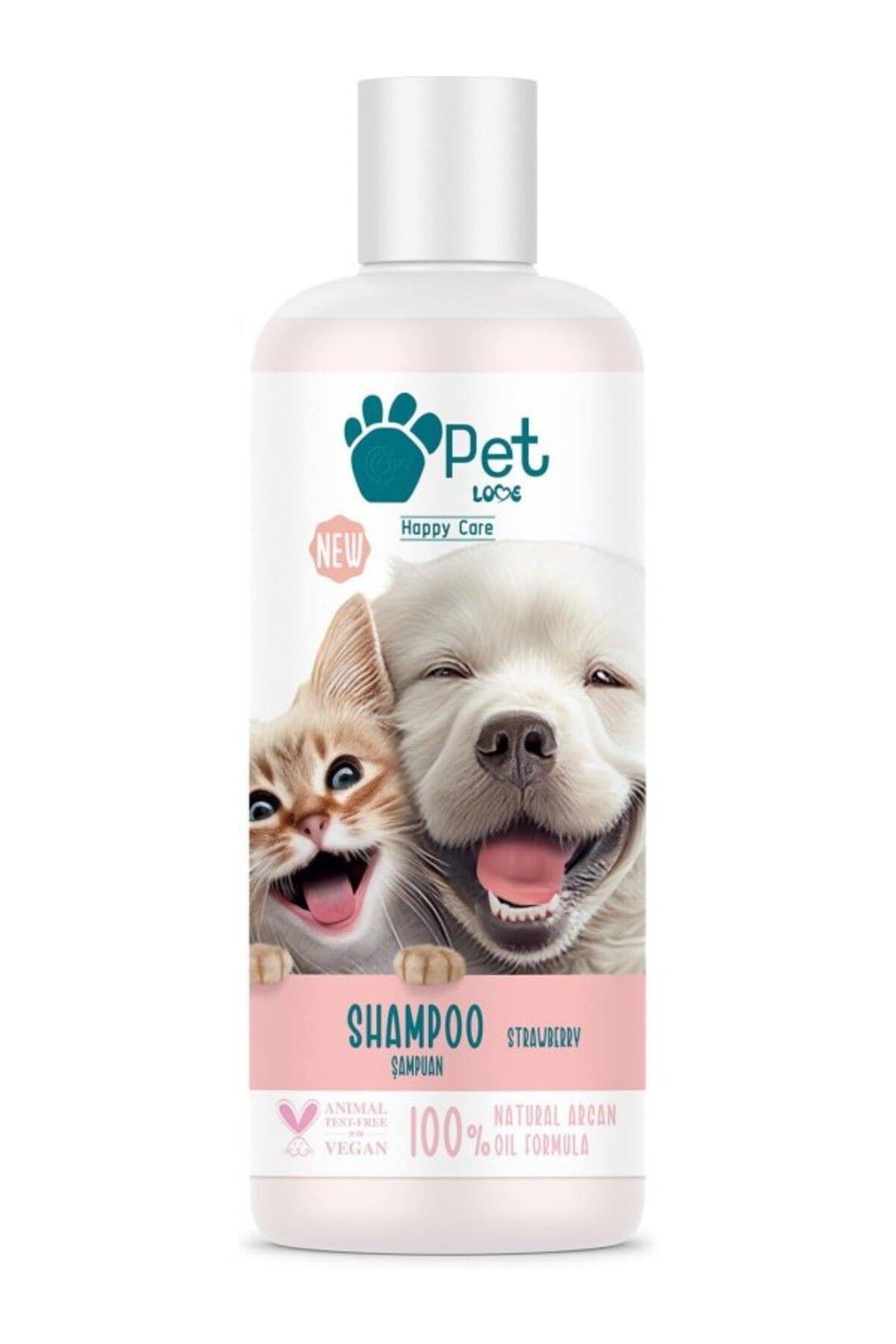 ShopZum Petlove Şampuan, Çilek, 500 Mililitre