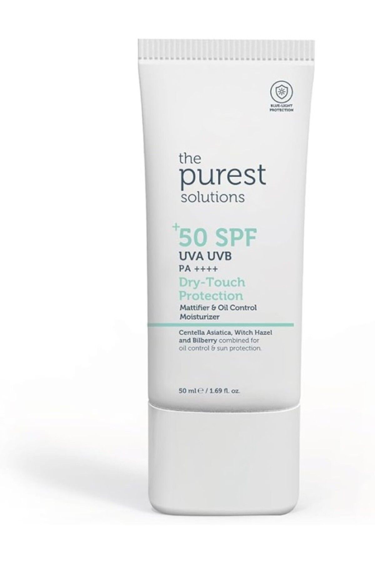 ShopZum The Purest Solutions, Yağlı Ve Karma Ciltler İçin Matlaştırıcı Güneş Koruyucu Krem Spf 50, 50 Ml