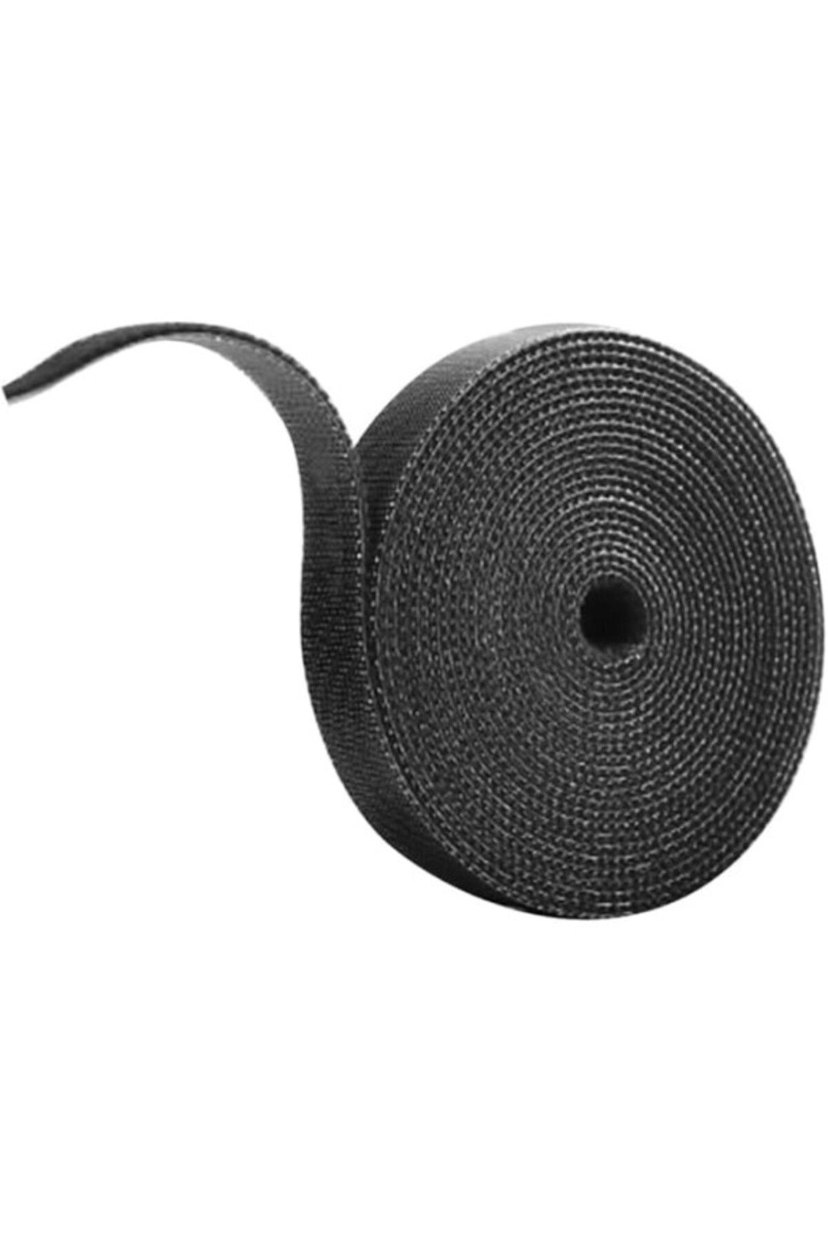 ShopZum Lustnau Cırt Cırt Sabitleyici Kablo Düzenleyici - 5 Metre X 1Cm | Kolay Kullanım, Bahçe Ve Ev İçin
