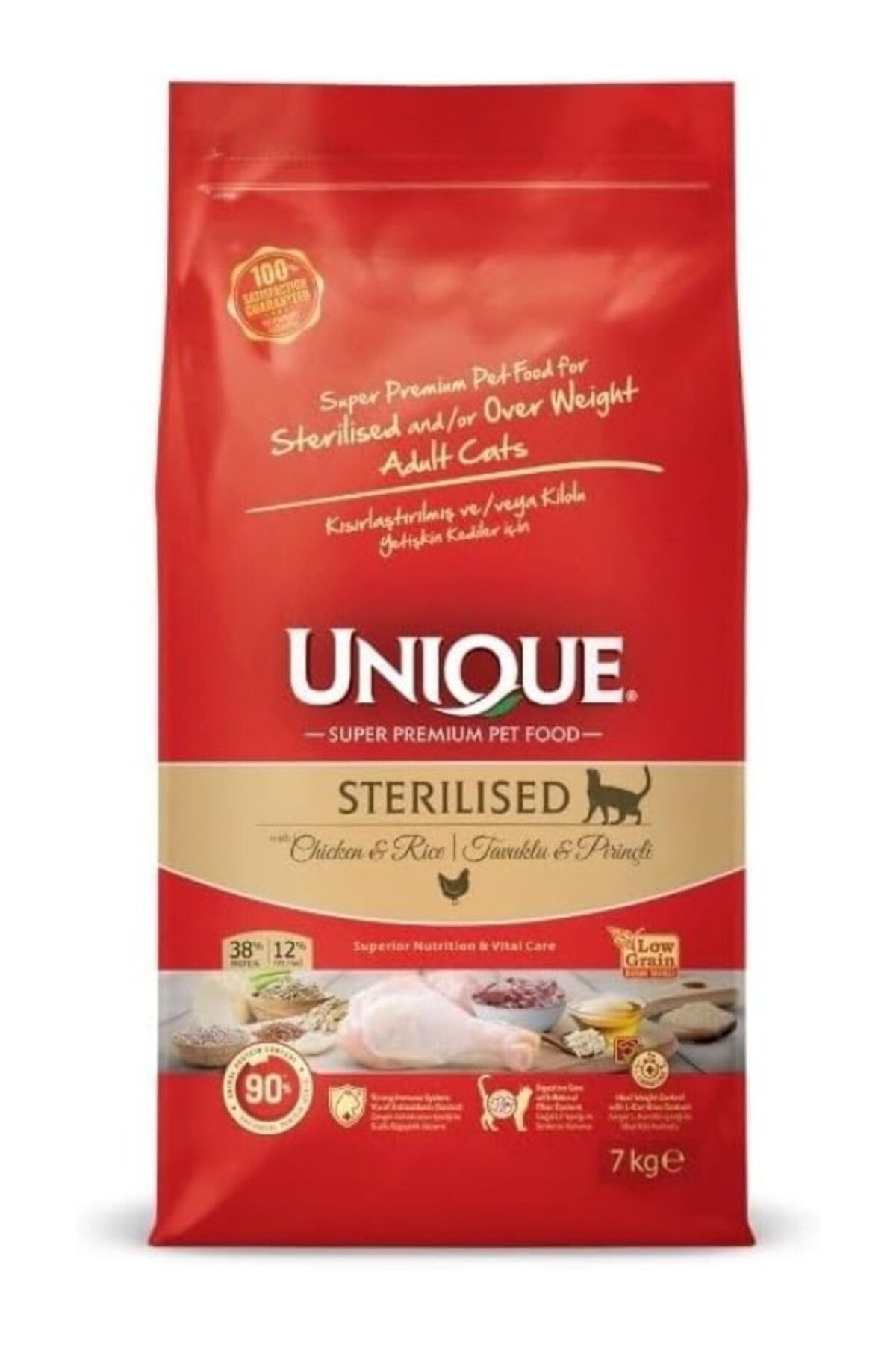 ShopZum Unique Adult Sterilised Chicken 7 Kg