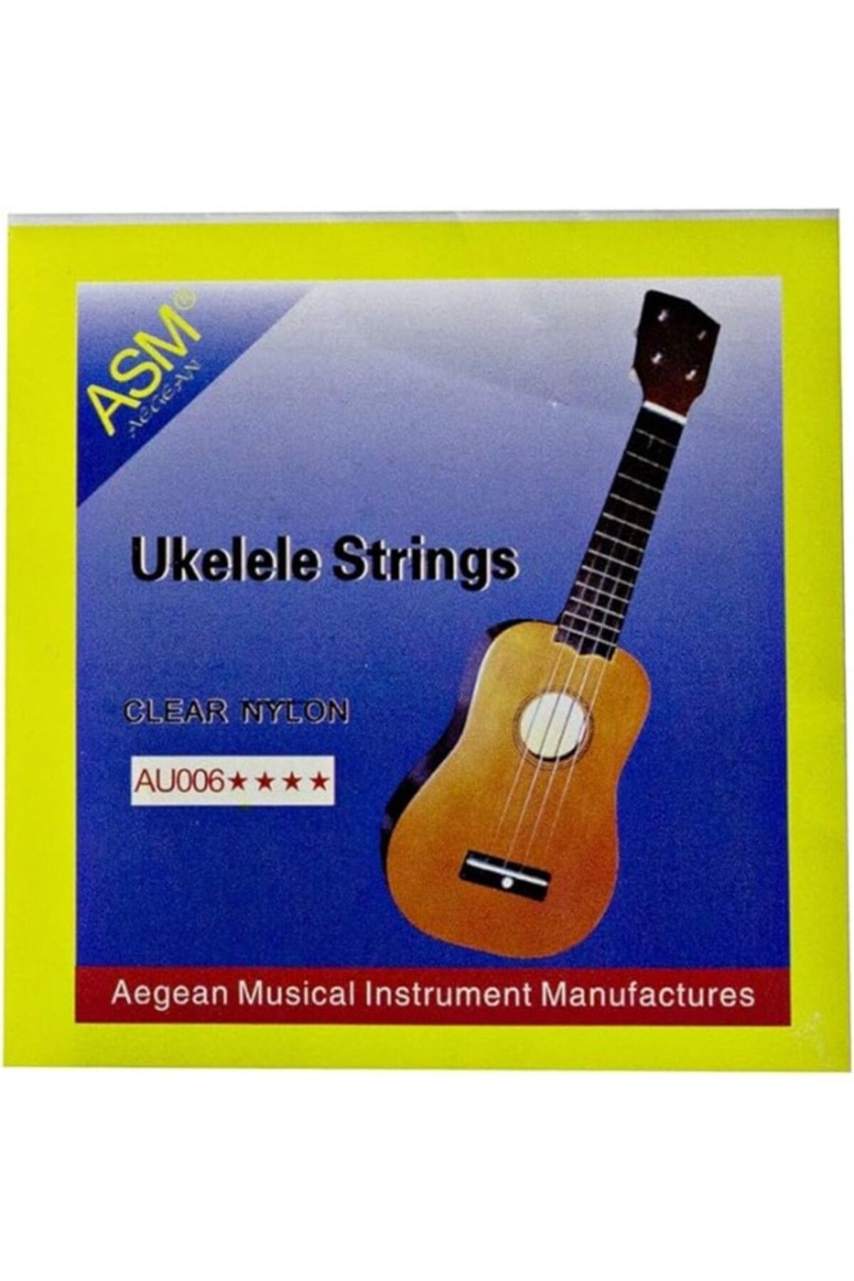 ShopZum Ardor Asm Aegean Ukulele Teli Takım Şeffaf
