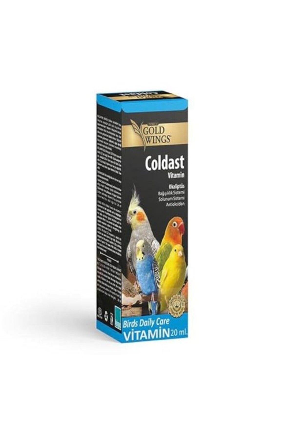 ShopZum Gold Wings Premium Gwp Coldast (Solunum Sis.Antioksid) 20Cc