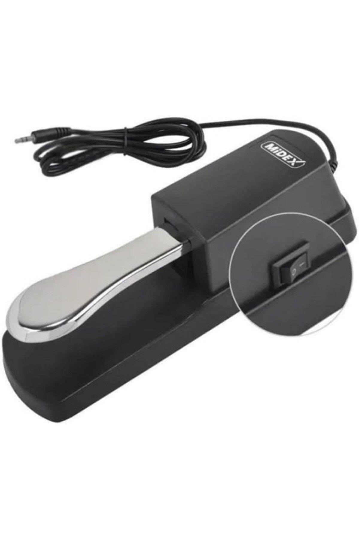 ShopZum Midex Pp-06 Sustain Pedalı (3.5 MM JACK SUSTAİN GİRİŞİ OLAN TÜM ÜRÜNLERLE UYUMLU)
