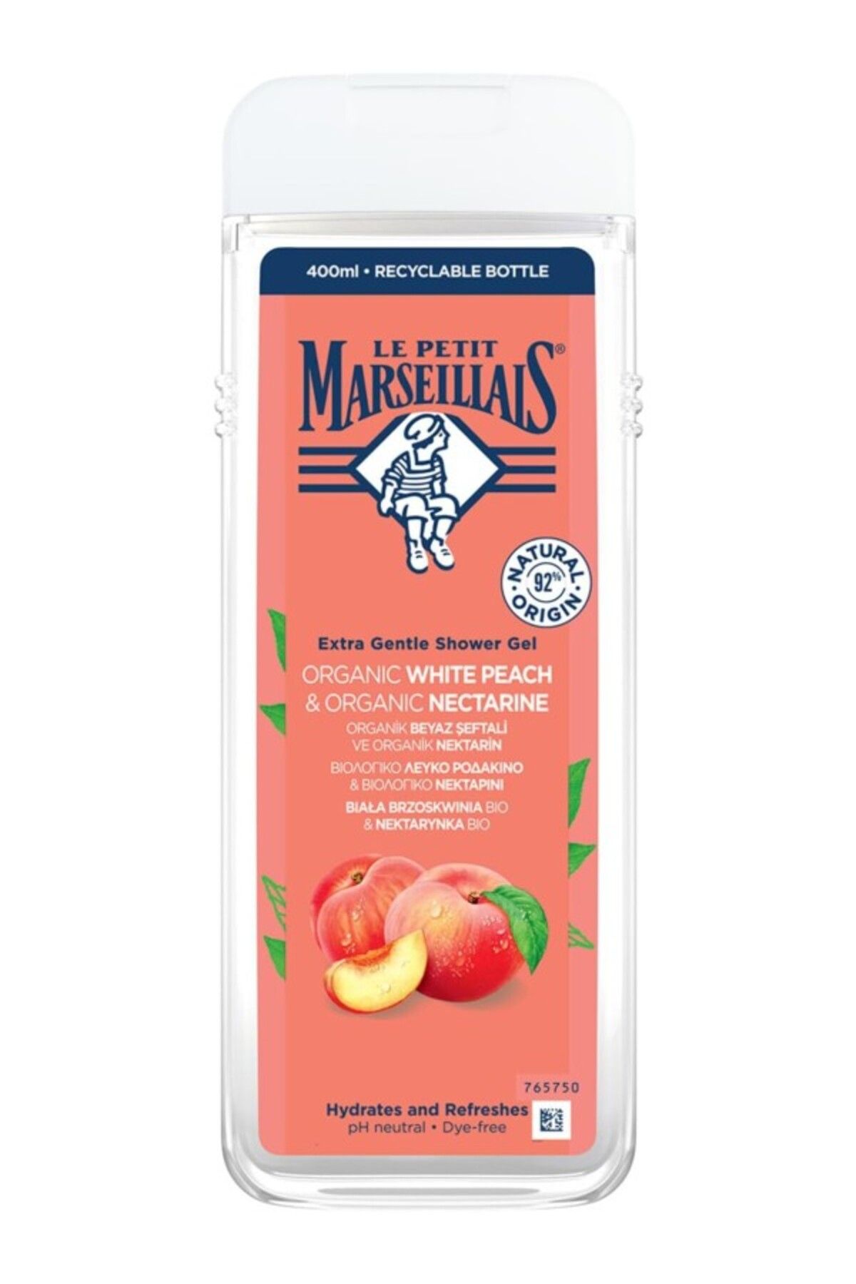 ShopZum Le Petit Marseillais Duş Jeli Şeftali Ve Nektarin (400 Ml)
