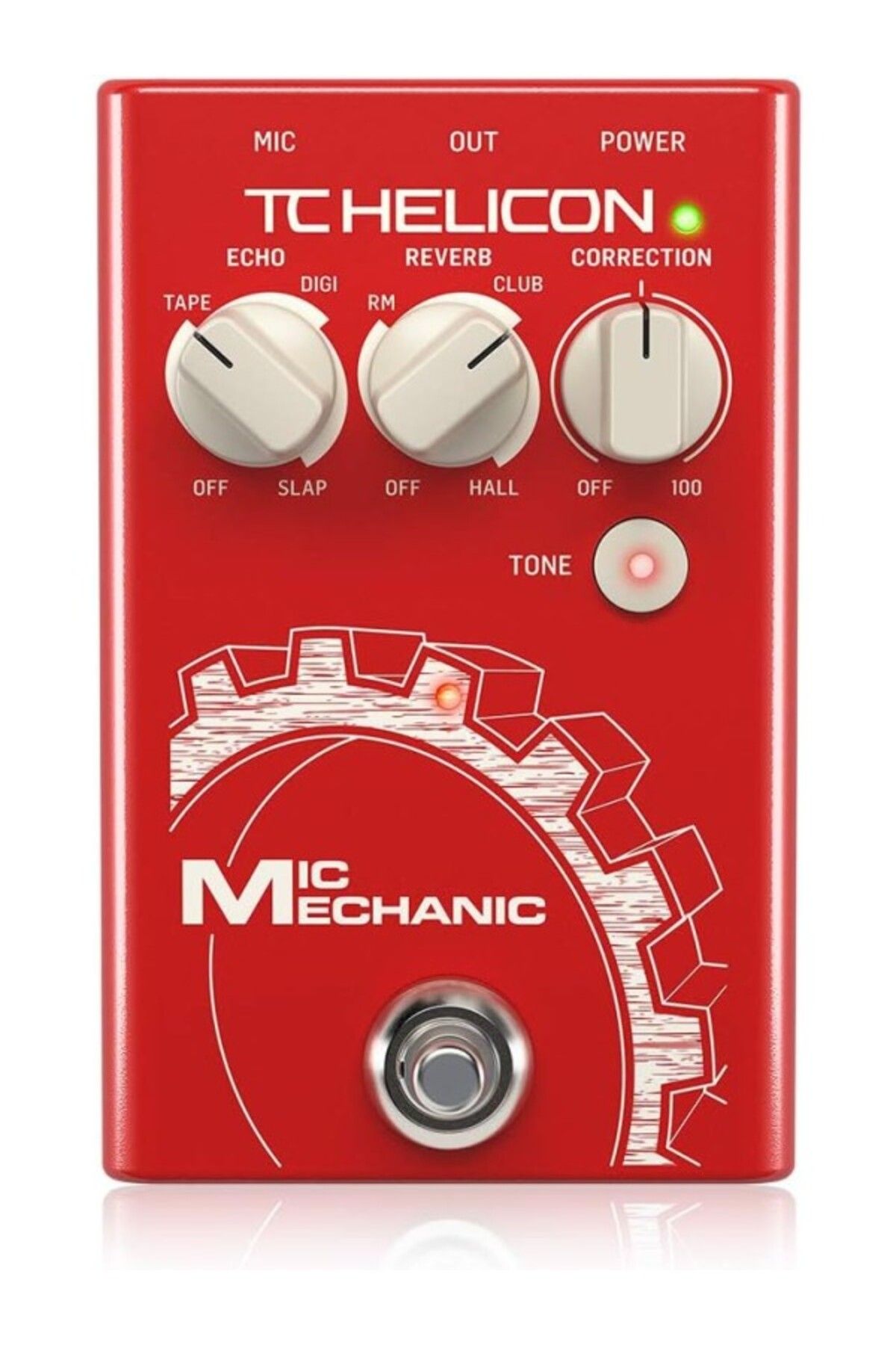 ShopZum Tc Helicon Mic Mechanic 2 - Vokal Güçlendirici/Düzeltici Pedal