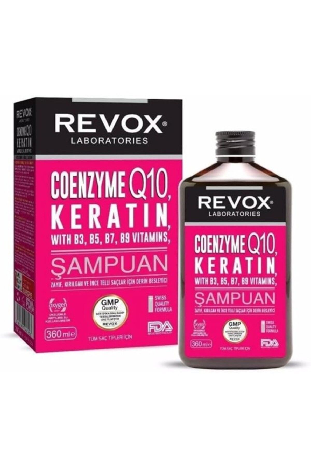 ShopZum Revox Coenzyme Q10 Şampuan 360 Ml