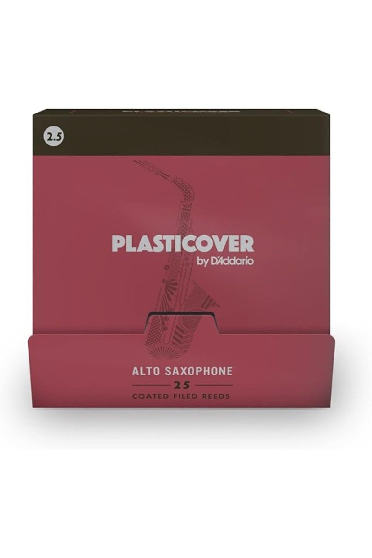 ShopZum D&apos;addario Plasticover By Altsaksafon Için Yapraklar, Kalınlık 2,5, 25&apos;li Paket