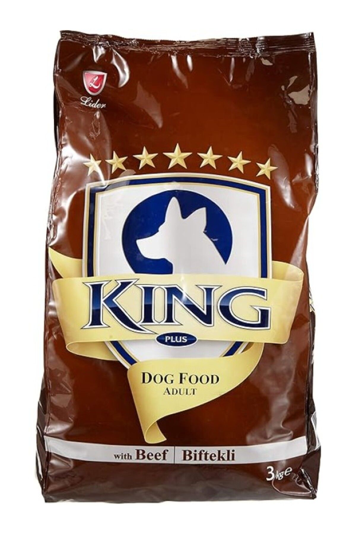 ShopZum King Biftekli Yetişkin Köpek Maması 3 Kg