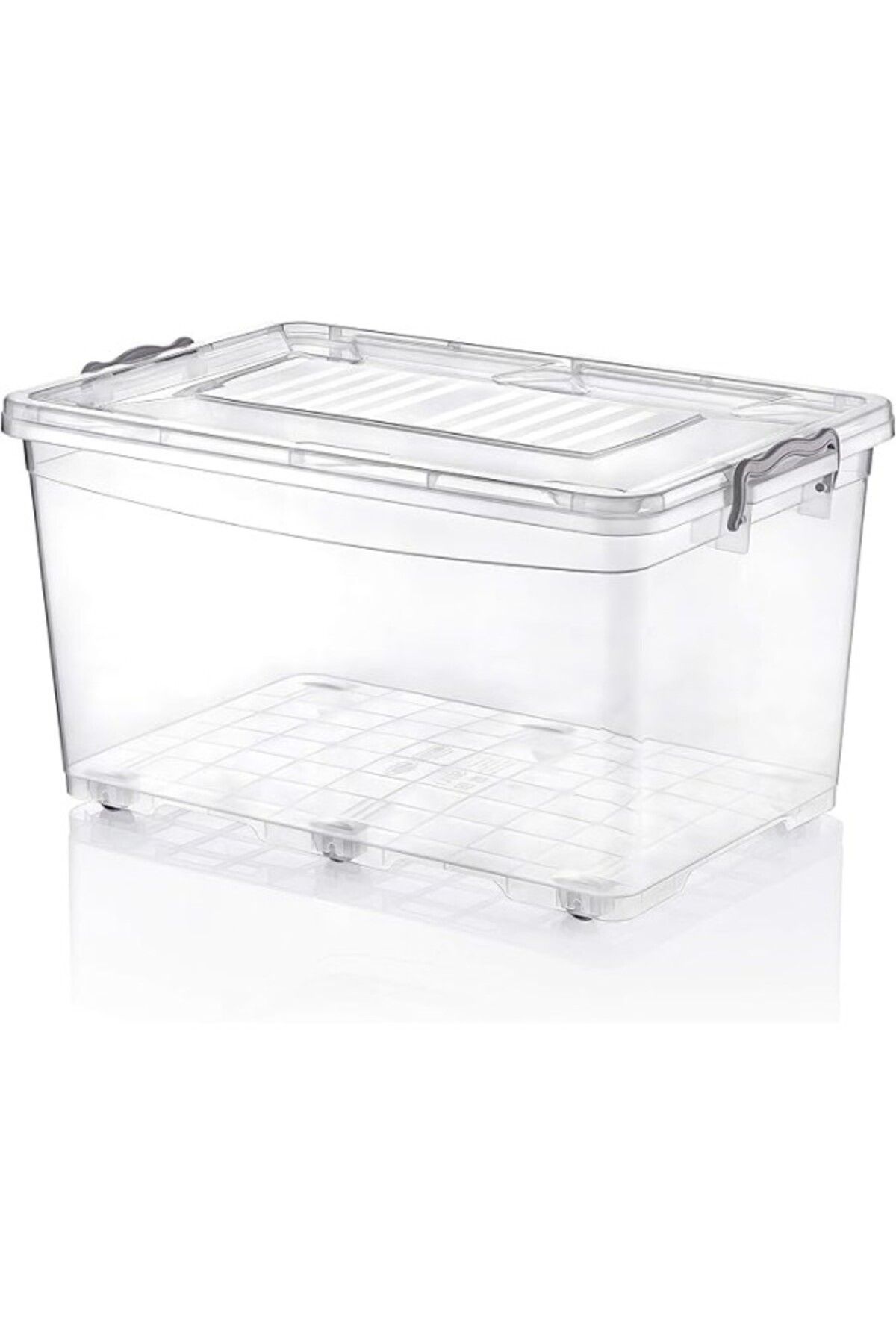 ShopZum Plastik 50 Lt Tekerlekli Multi Box Saklama Kabı