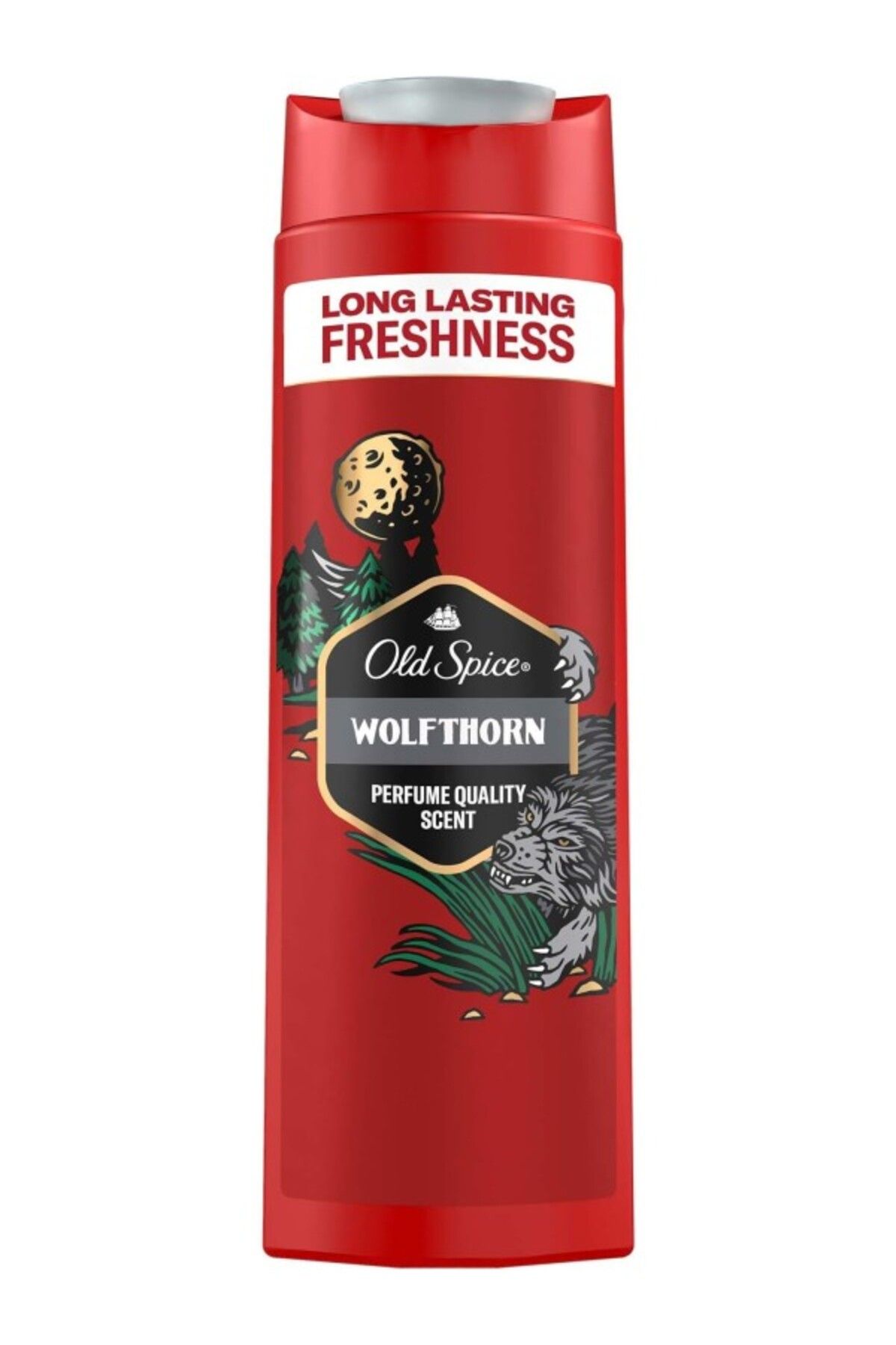 ShopZum Old Spice Wolfthorn Erkekler İçin Duş Jeli Ve Şampuan 400 Ml