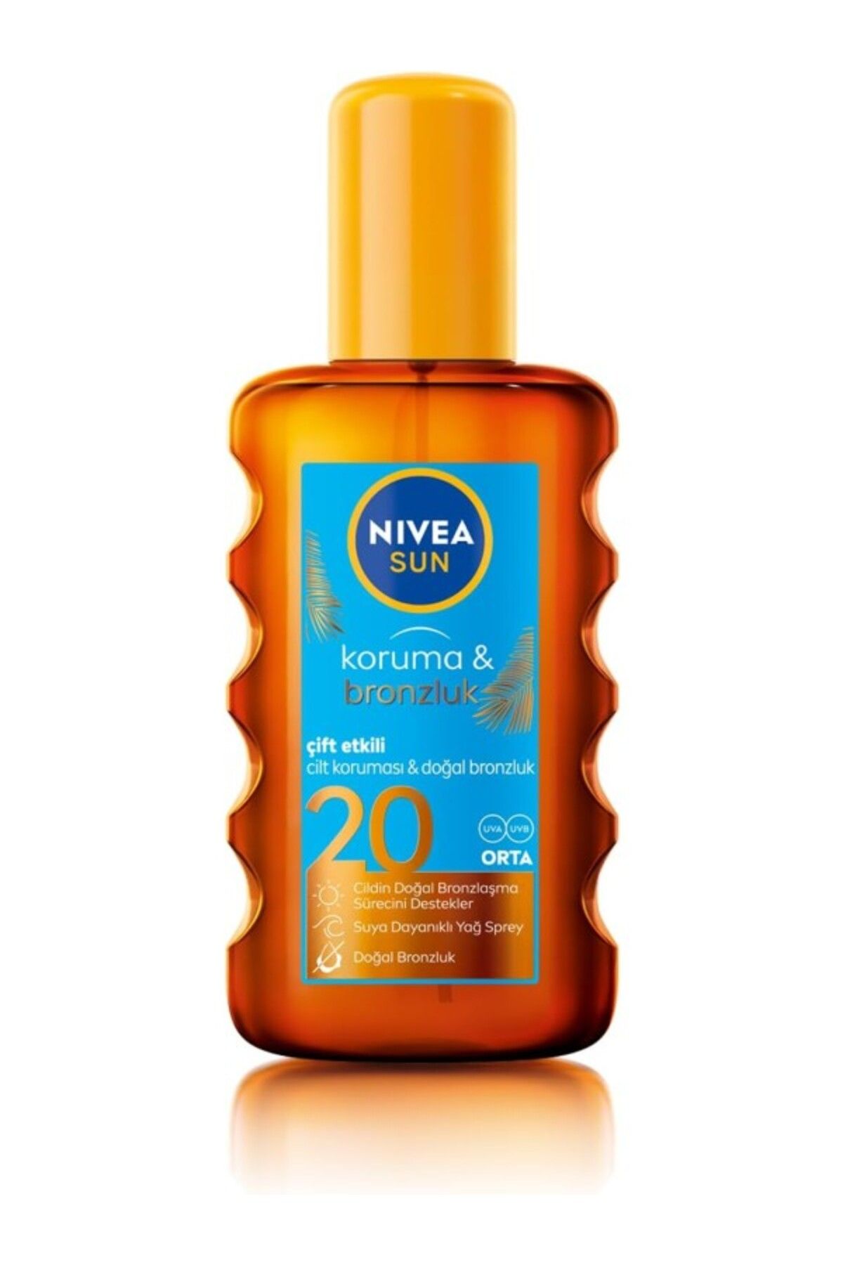 ShopZum Sun Spf20 Güneş Koruyucu Ve Bronzlaştırıcı Vücut Sprey 200Ml,Suya Dayanıklı, Doğal Bronzluk