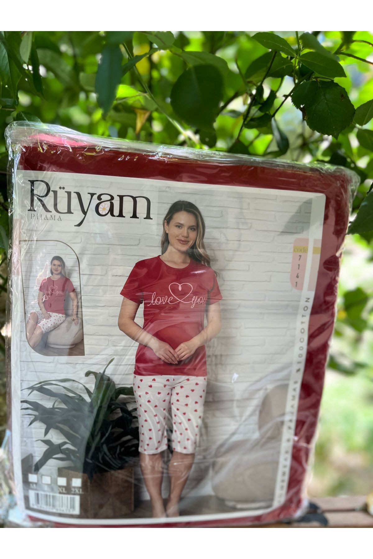 Rüyam Kadın Kaprili Pijama Takımı