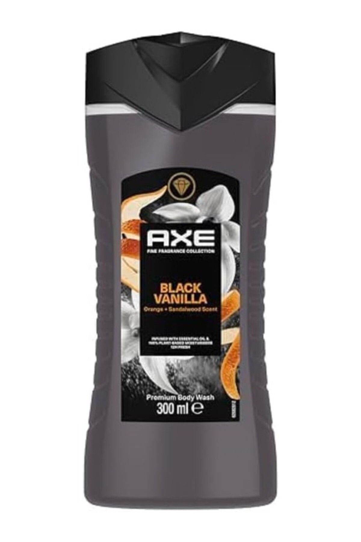 ShopZum Axe Premium Collection Duş Jeli Black Vanilla 3 In 1 Vücut Saç Yüz 300 Ml