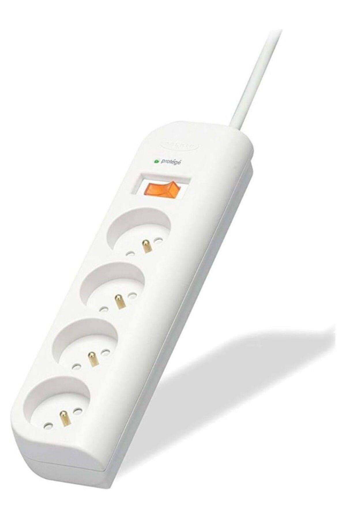 ShopZum Belkin F9e400fr1m Akım Korumalı Uzatma Priz, 4lü, 1m,giriş Voltajı 230,4 Ac Çıkış,ac Girdi Frekansı