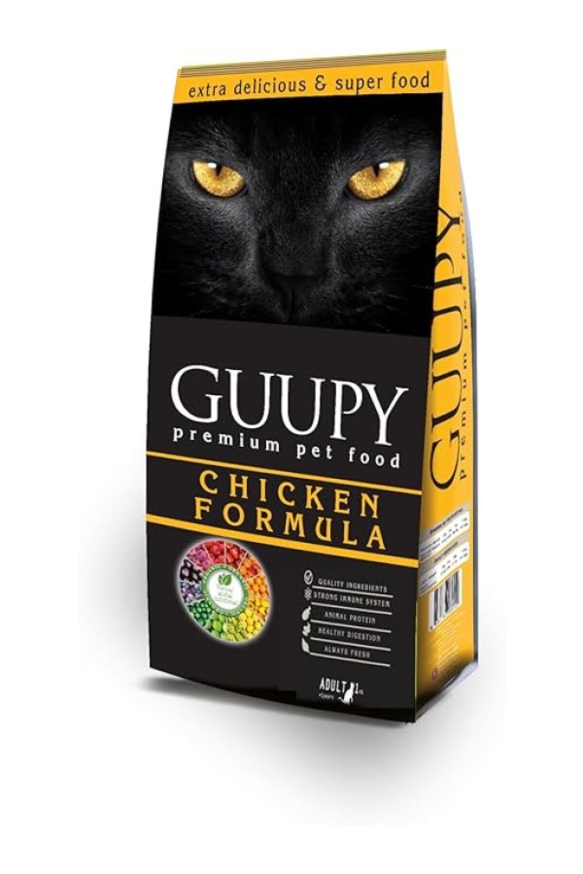ShopZum Guupy 9590 Adult Cat Chicken 1 Kg