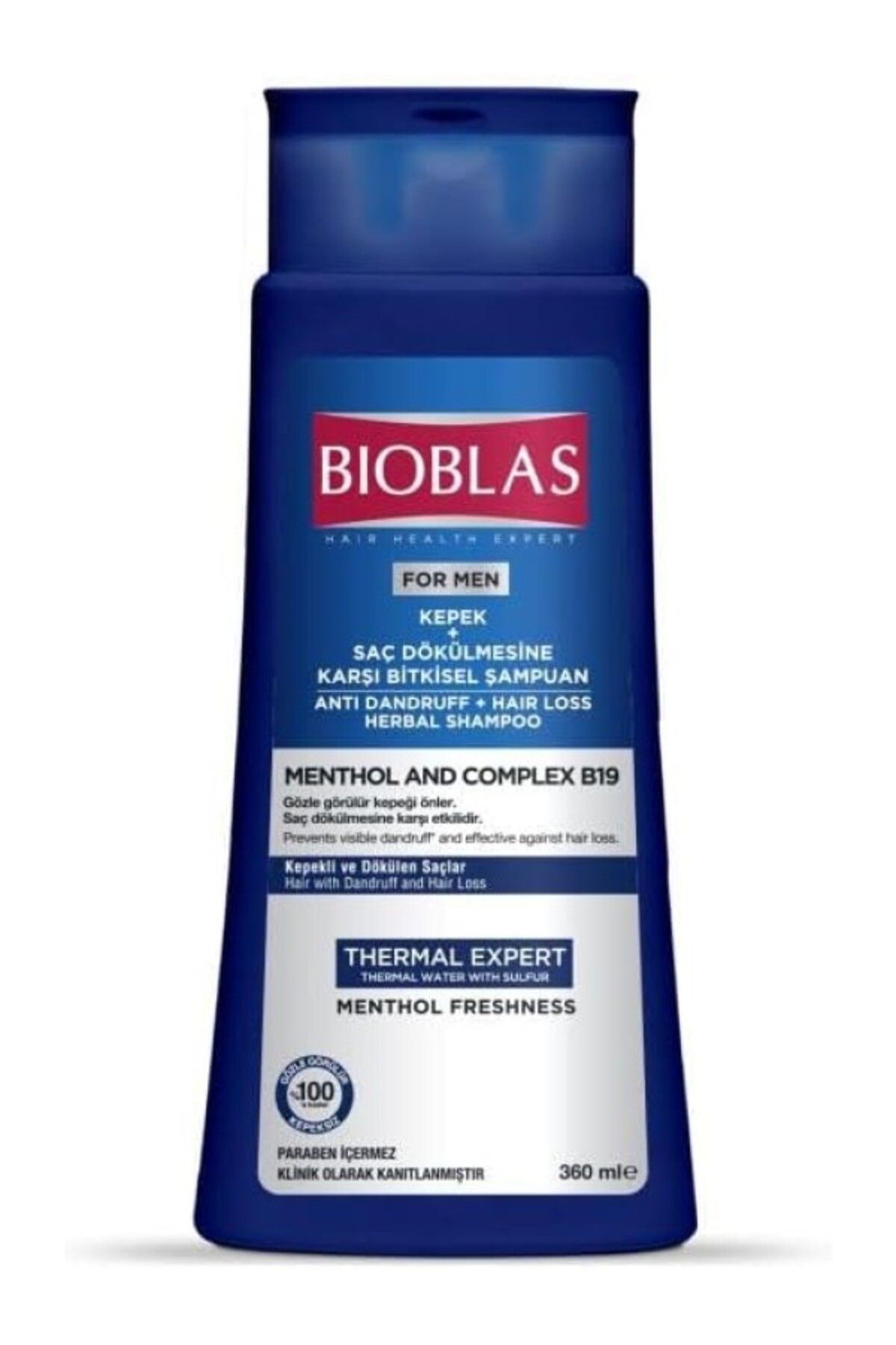 ShopZum Thermal Expert Men Kepek &Amp; Saç Dökülmesine Karşı Şampuan 360 Ml