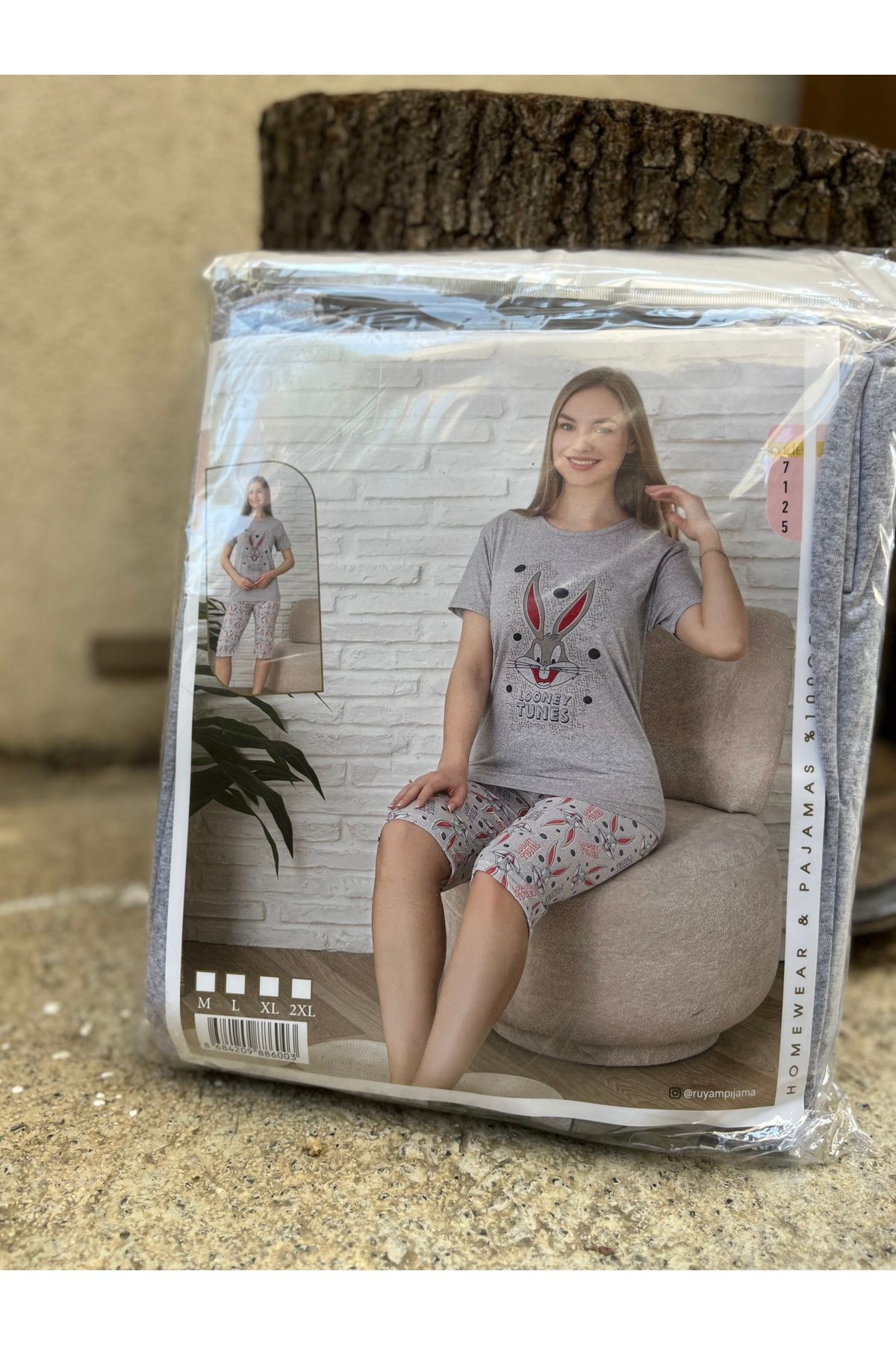 Rüyam Kadın Kaprili Pijama Takımı