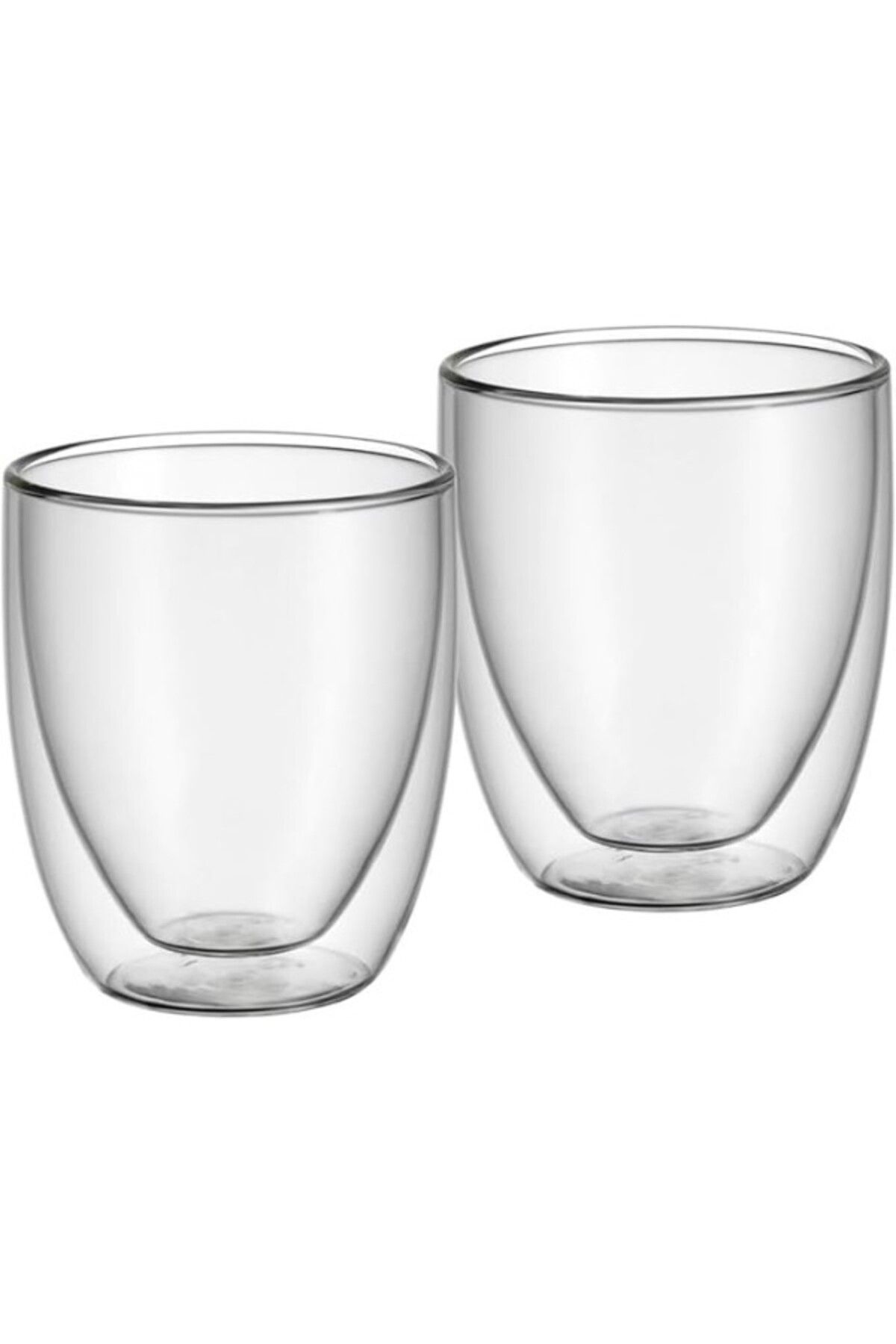 ShopZum Cam Cappucino Bardaği 2P