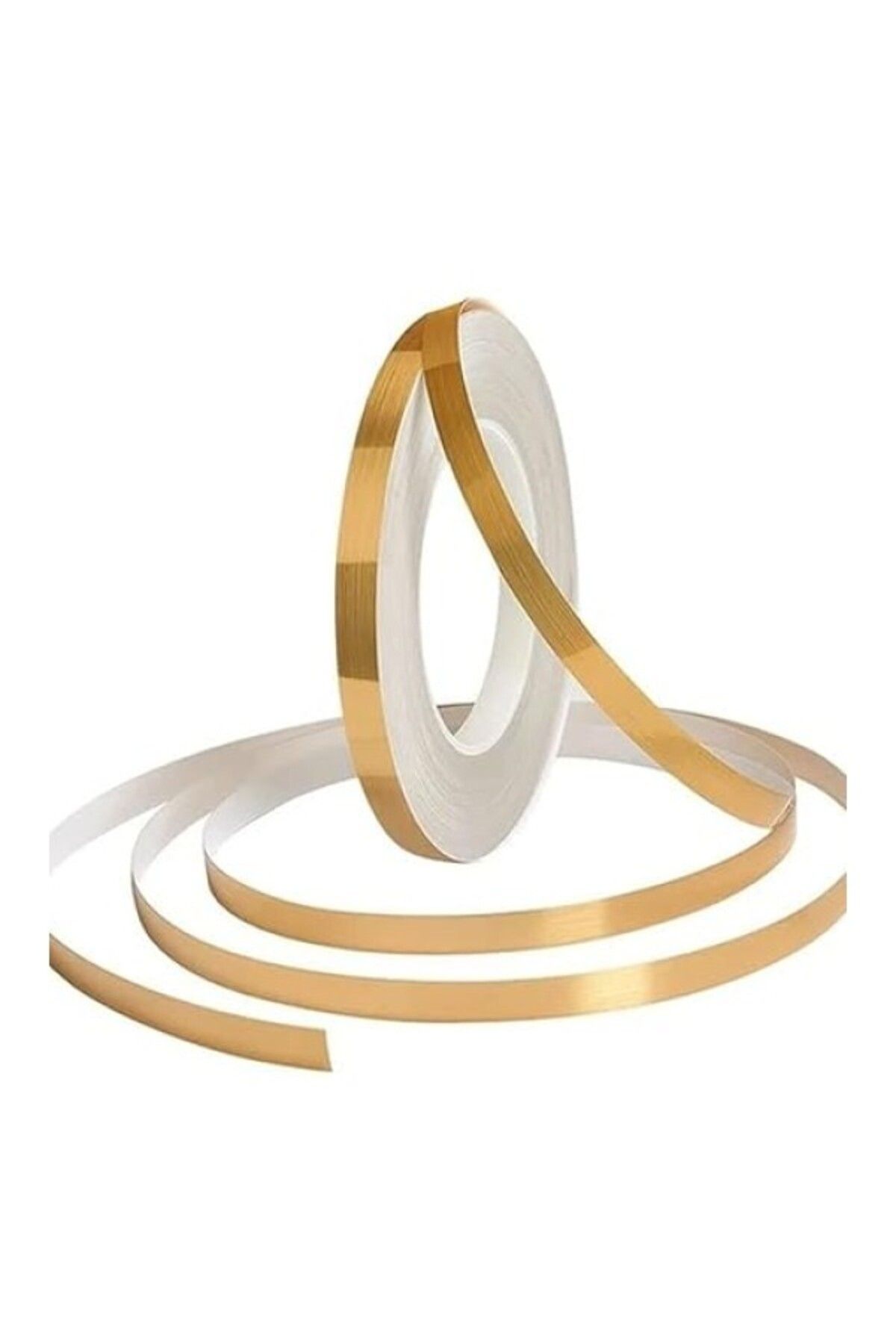 ShopZum Fayans Arası Yapışkanlı Folyo Derz Bandı Şerit Bant Gold 1 Cm 50 Metre 1420