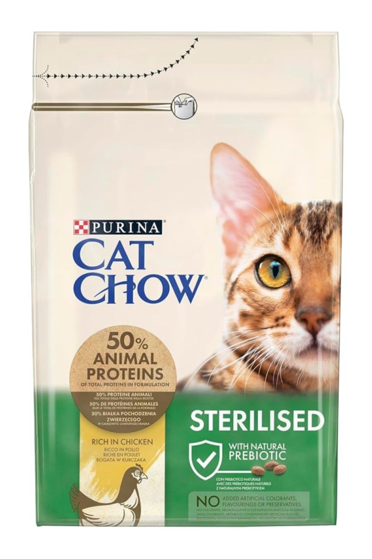 ShopZum Chow Sterilised Kuru Maması, Tavuklu, Kısırlaştırılmış, Yetişkin, 3 Kg