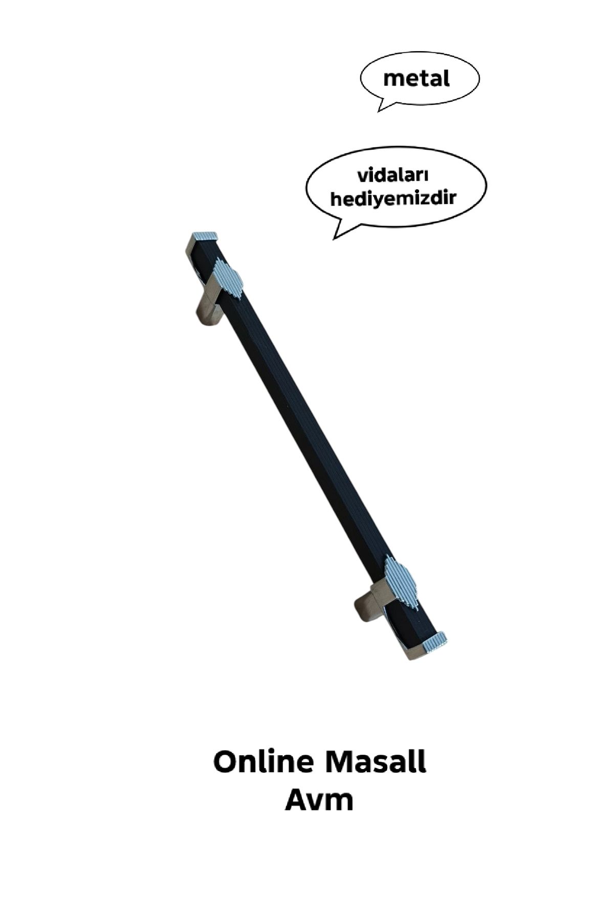 Online Masall AVM ELMAS kulp 160mm metal dolap,şifonyer,komidin,vestiyer,konsol ve mutfak dolabı