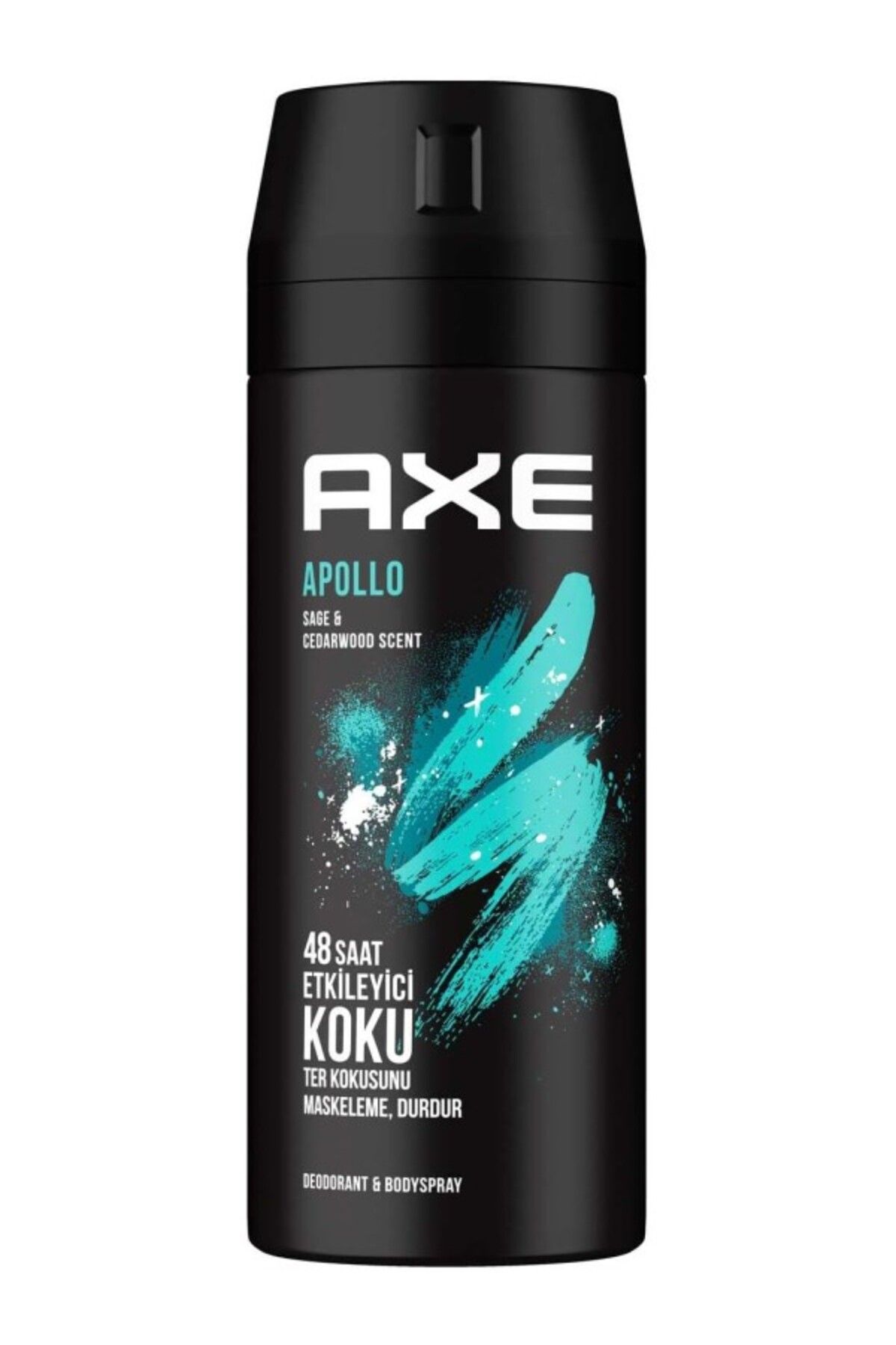ShopZum Axe Erkek Sprey Deodorant Apollo 48 Saat Etkileyici Koku Vücut Spreyi 150 Ml