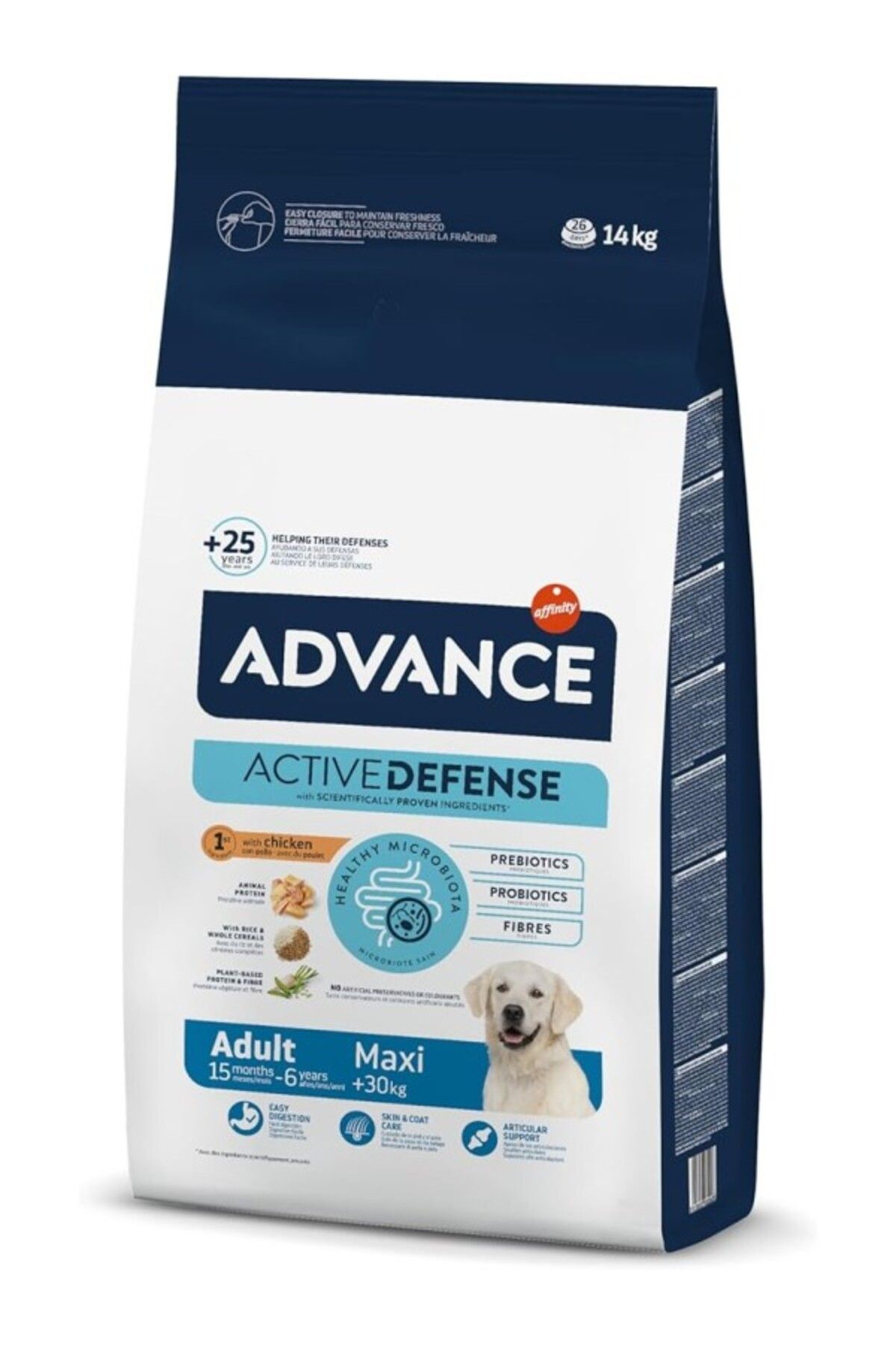 ShopZum Advance Yetişkin İri Irk Tavuklu Köpek Maması, 14 Kg
