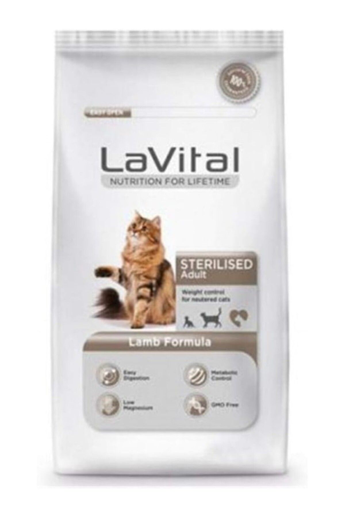 ShopZum Lavital Kuzulu Kısırlaştırılmış Kedi Maması 12 Kg