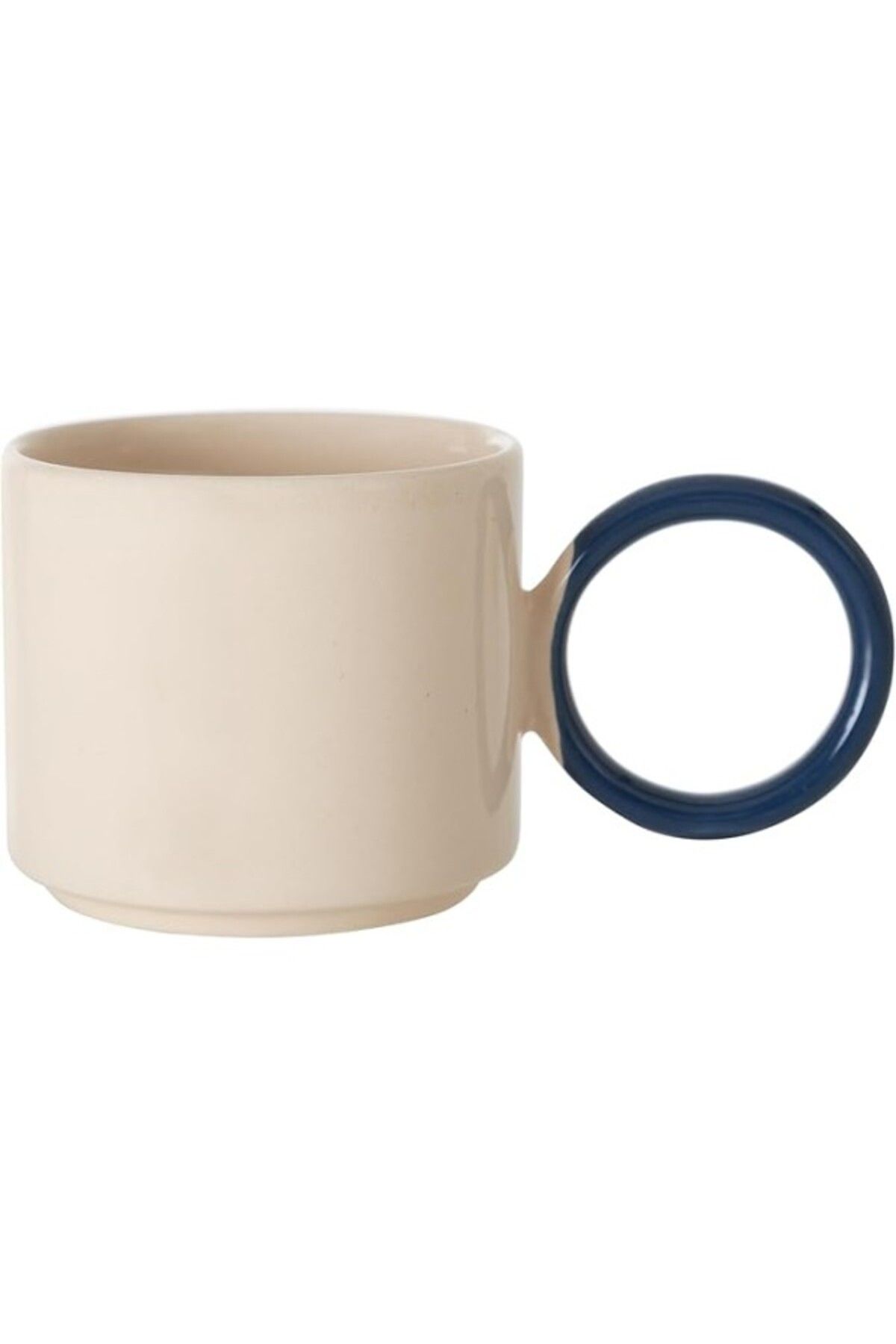 ShopZum Concept Toledo Mavi Kulplu Mug 184 Cc