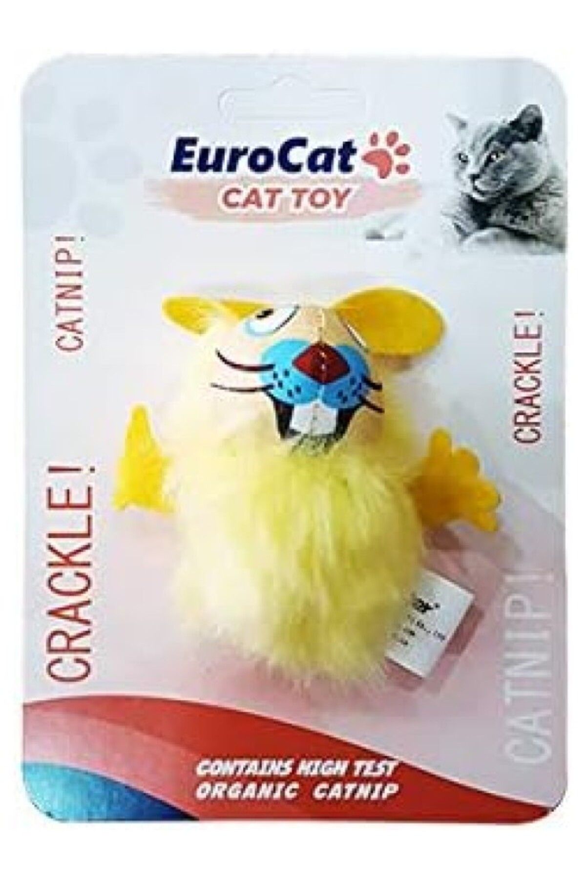 ShopZum Eurocat Fare Şekilli Oyuncağı, 7.5 Cm
