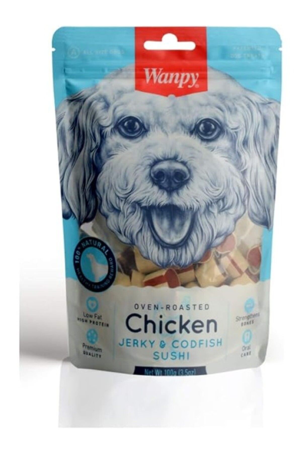 ShopZum Wanpy Tavuklu&Amp;Morina Balıklı 100 Gr Cc-02 Köpek Ödülü