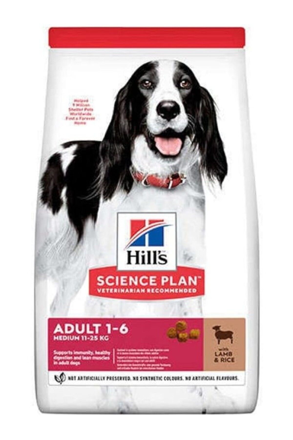 ShopZum Hill&Apos;S Adult Kuzulu Ve Pirinçli Orta Irk Yetişkin Köpek Maması 14 Kg