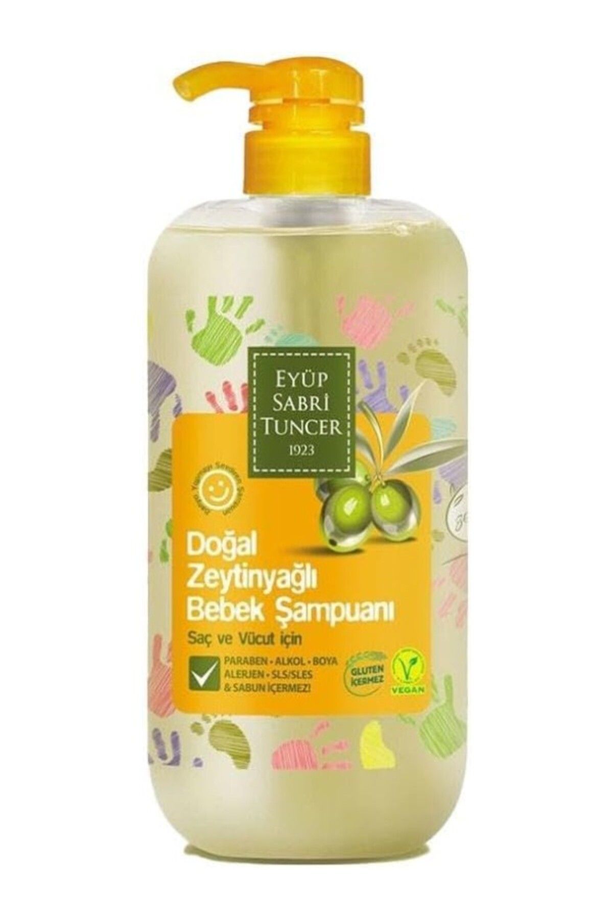ShopZum Eyüp Sabri Tuncer Doğal Zeytinyağlı Bebek Şampuanı (600 Ml)