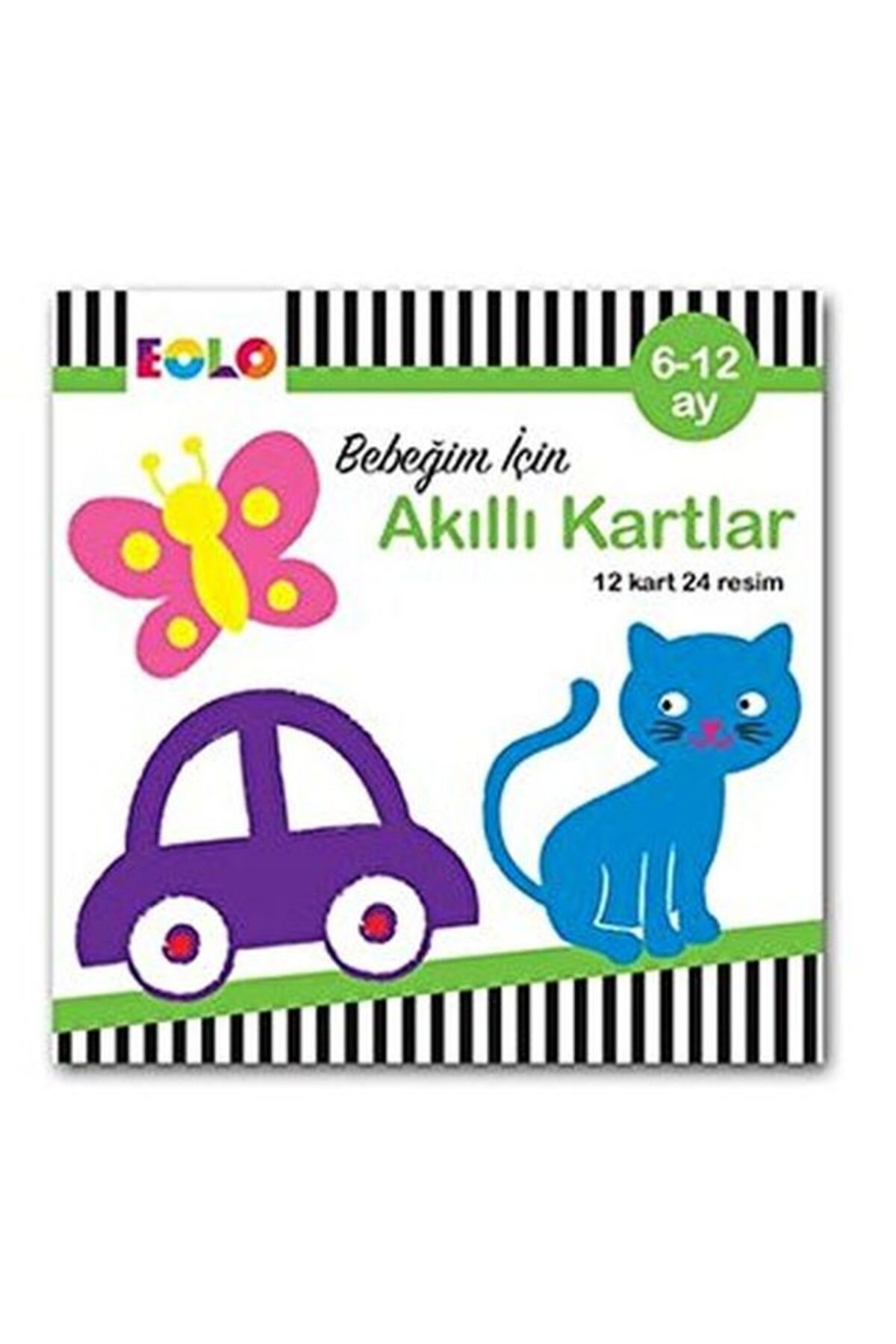 Eolo Eğitici Kartlar-Bebeğim için Akıllı Kartlar 6-12 ay