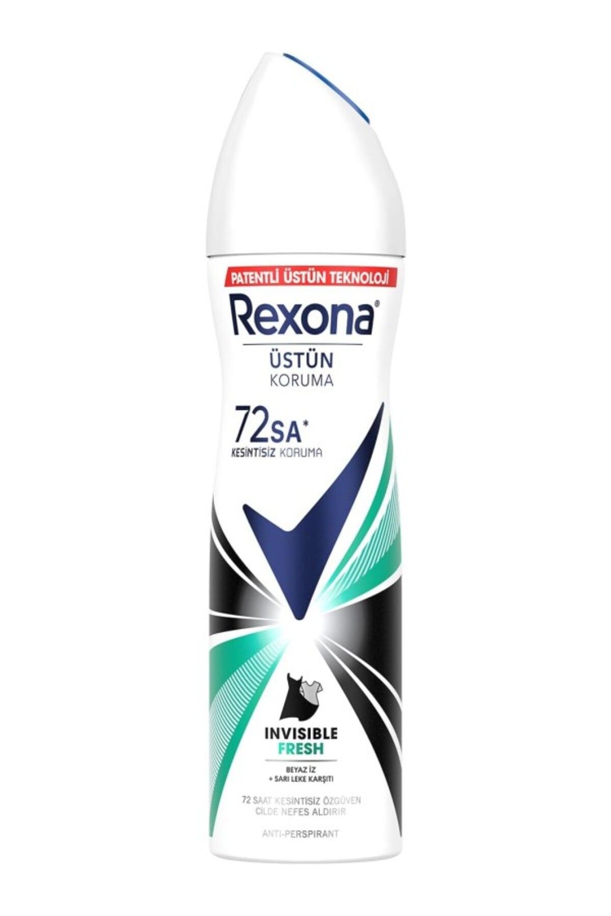 ShopZum Rexona Kadın Sprey Deodorant Invisible Fresh Deep 150 Ml