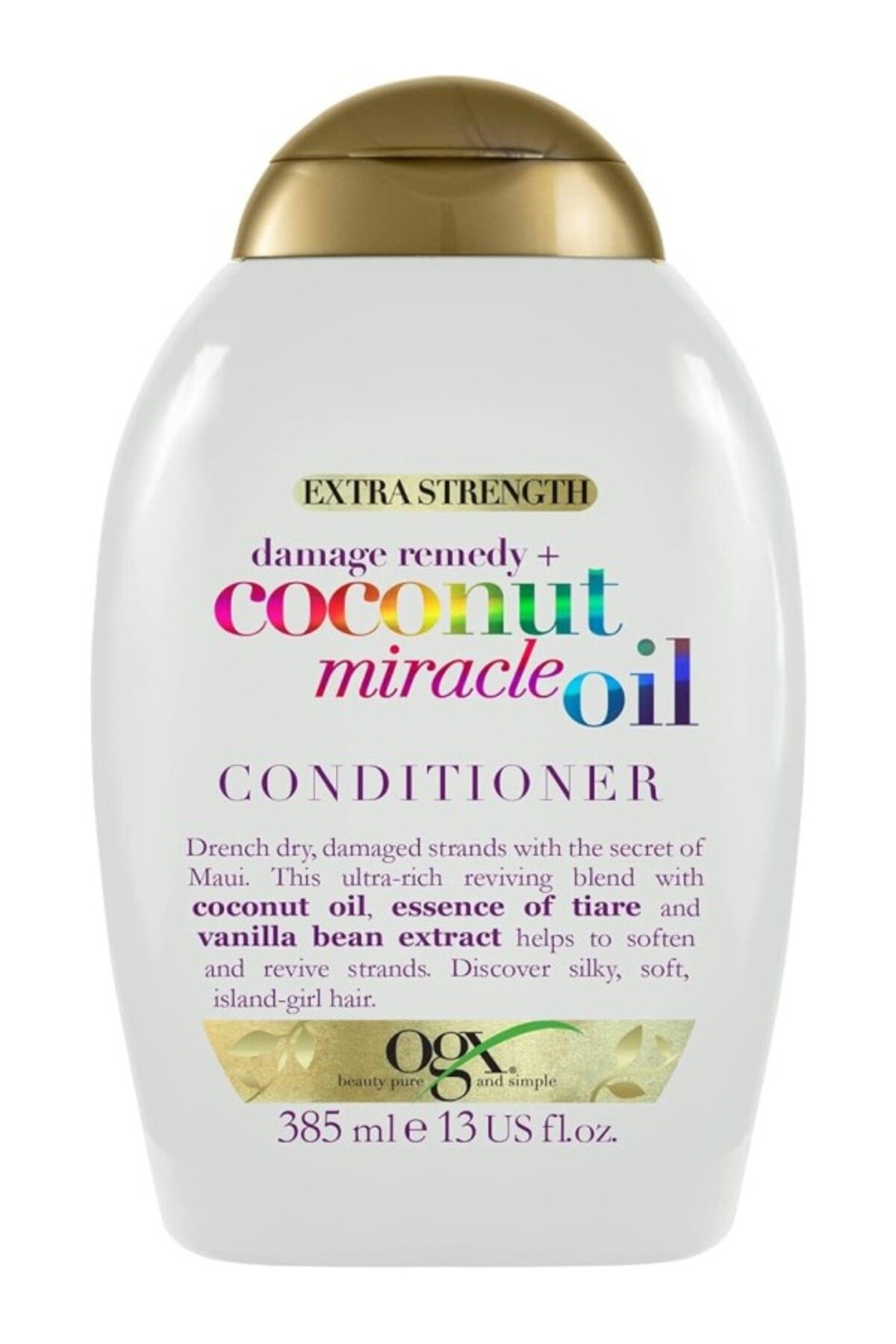 ShopZum Yıpranma Karşıtı Coconut Miracle Oil Saç Bakım Kremi 385 Ml