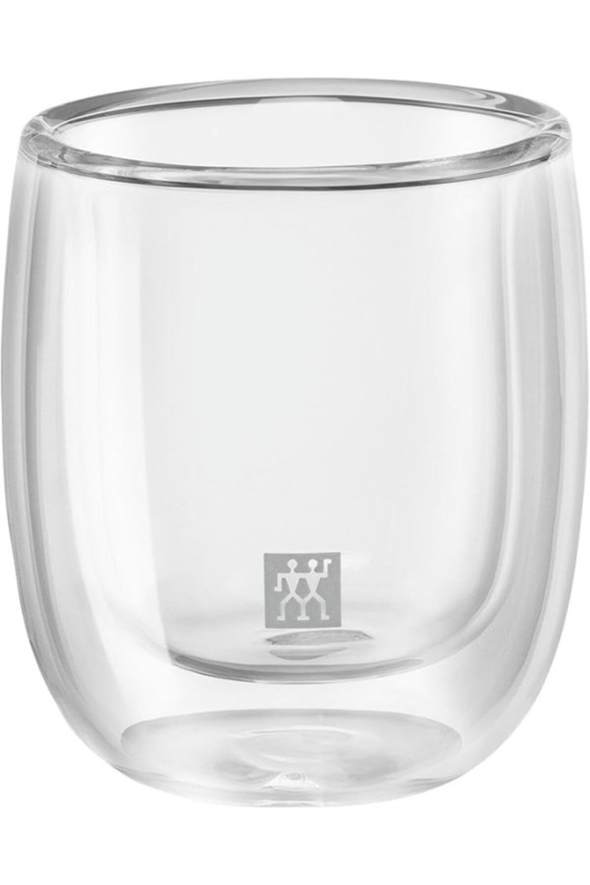 ShopZum Çift Camlı 2&Apos;Li Espresso Bardak Seti, Şeffaf, 80 Ml