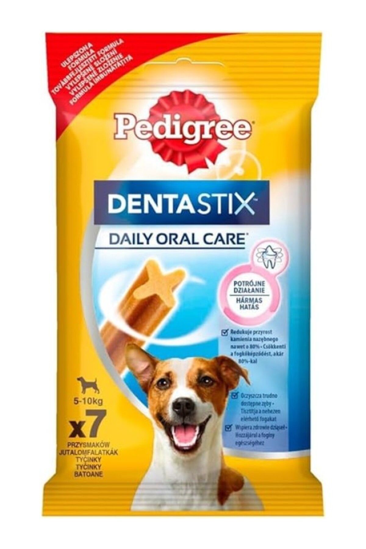 ShopZum Pedigree Dentastix Köpekler İçin 7&Apos;Li Ödül Maması 110 Gram