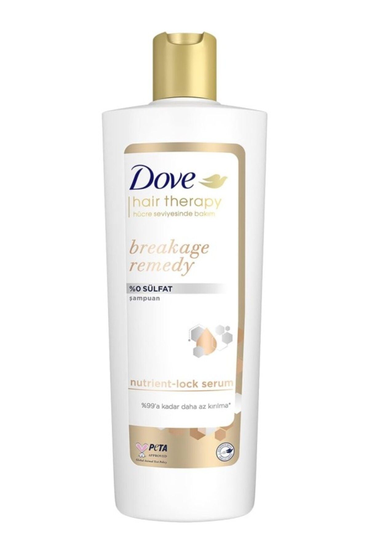 ShopZum Dove Hair Therapy Sülfatsız Saç Bakım Şampuanı Breakage Remedy Kırılma Karşıtı 350 Ml