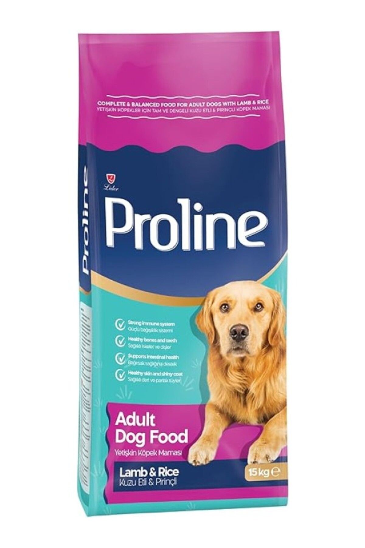 ShopZum Kuzu Etli Pirinçli Yetişkin Köpek Maması 15 Kg