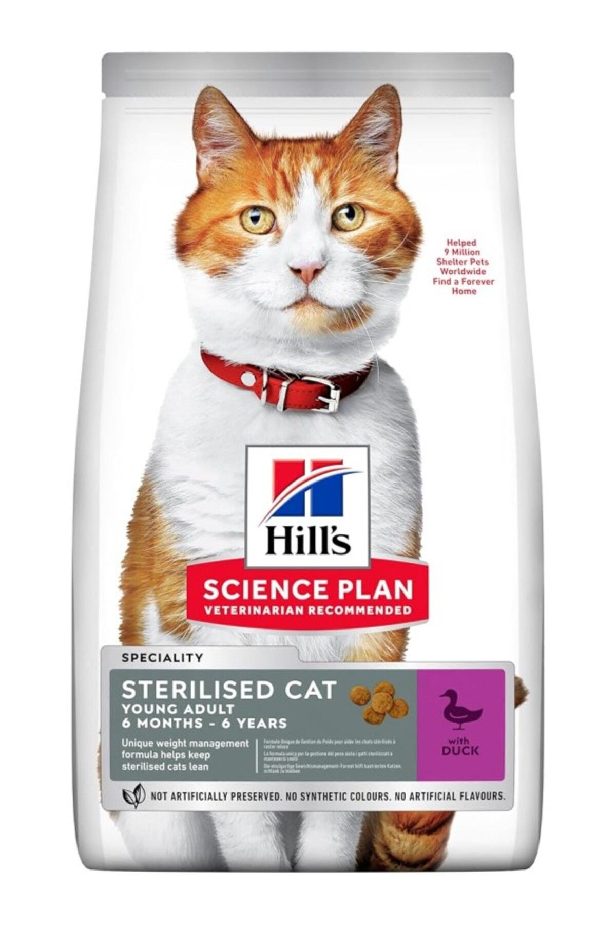 ShopZum Hill&Apos;S Science Plan Kısırlaştırılmış Yetişkin Ördekli Maması 3 Kg