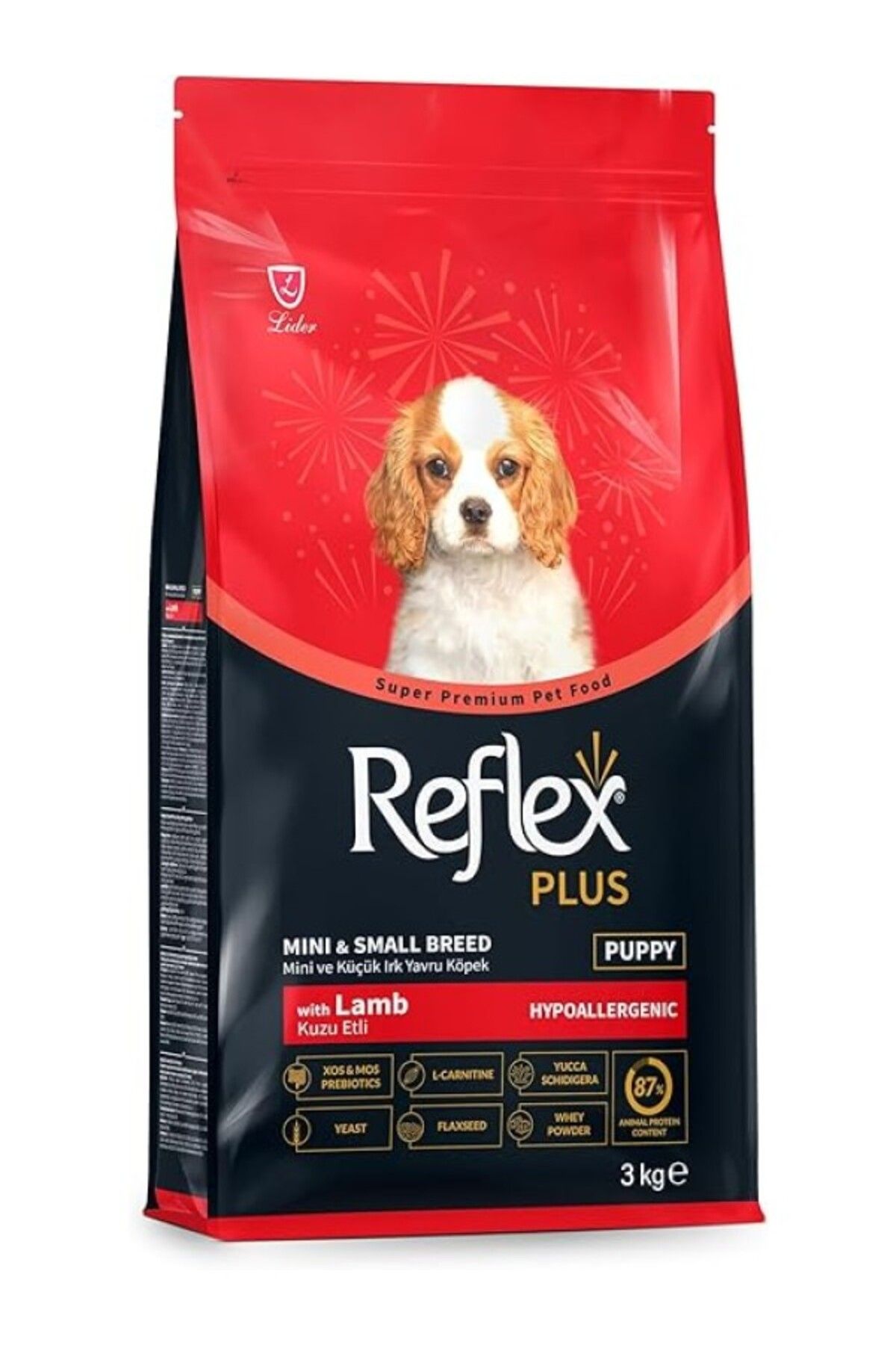 ShopZum Plus Kuzu Etli Mini Ve Küçük Irk Yavru Köpek Maması 3 Kg
